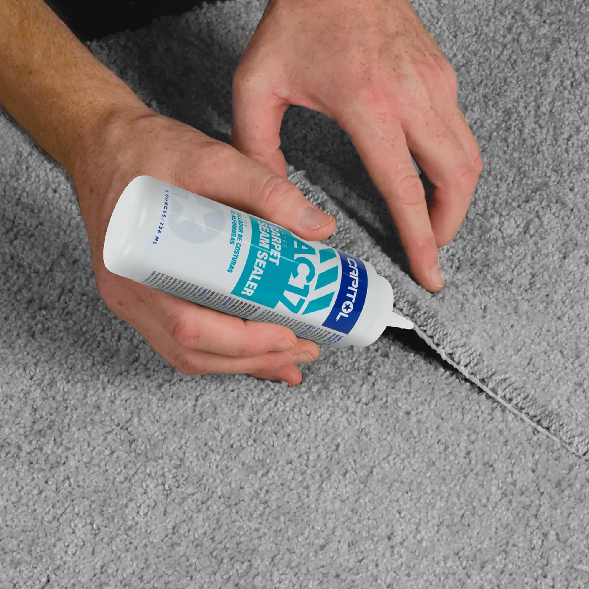 Capitol Ac17 Carpet Flooring Glue 8 Oz In The Adhesives Department At Lowes Com