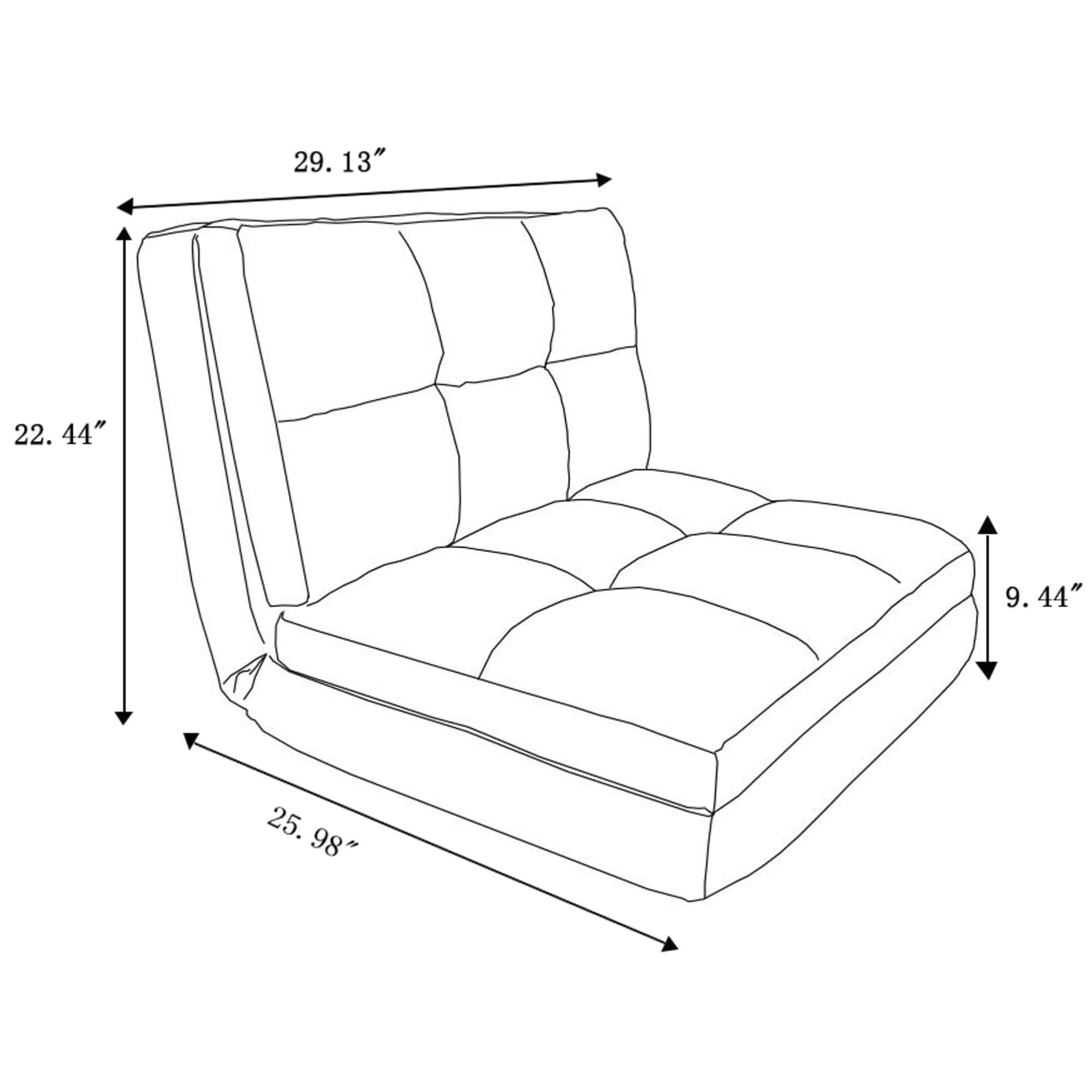 Loungie FC40-09PL-LS Bean-Bag-Chairs - View #8
