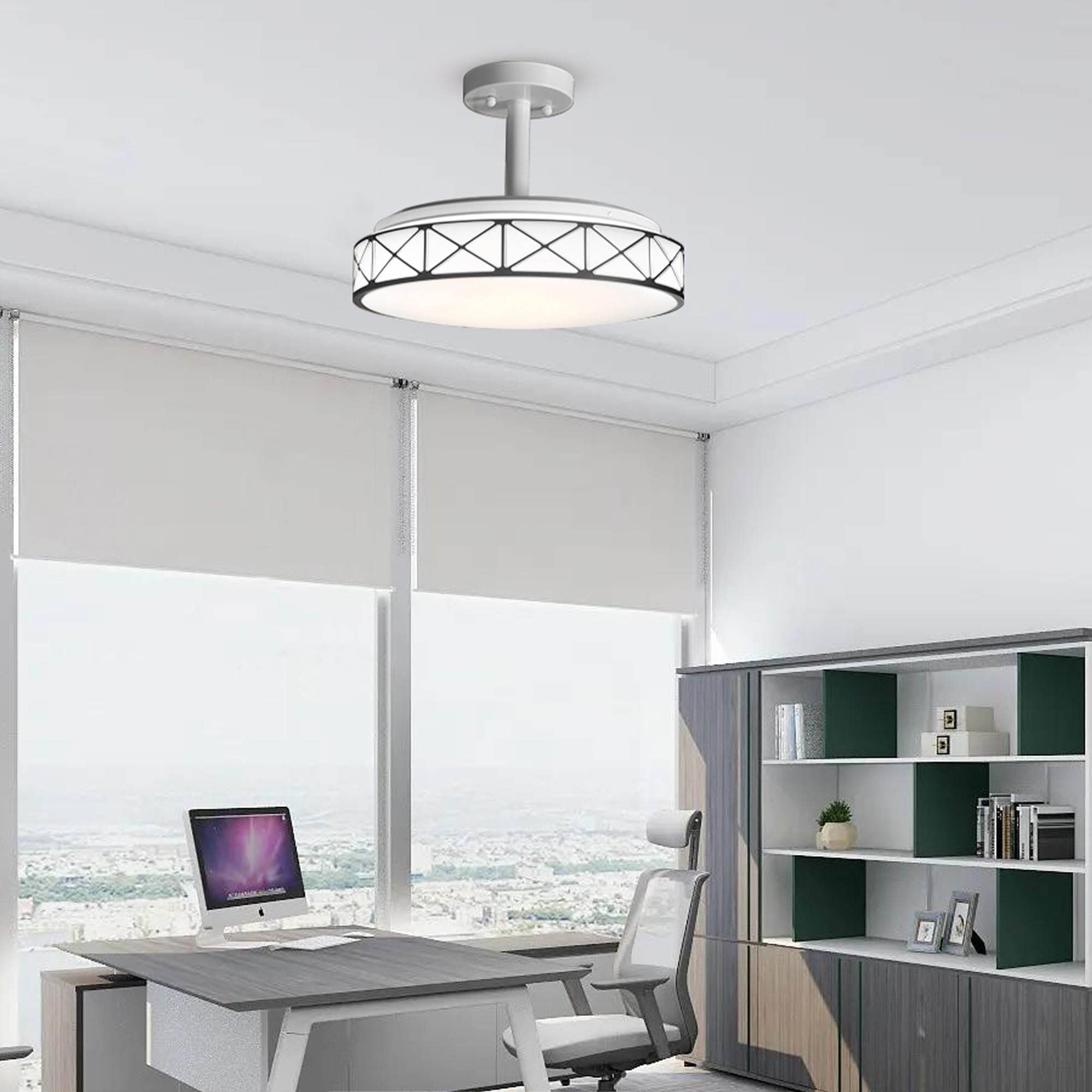 Lucere FM701424D-803BK-S flushmounts - View #2