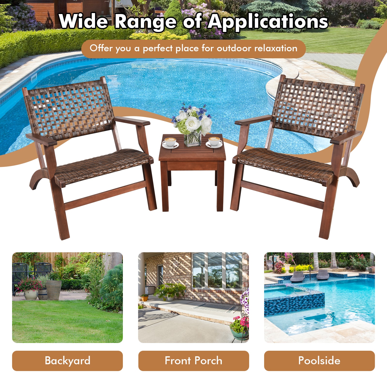 Volenca VOL-WF7ZGQ Patio-Conversation-Sets - View #6