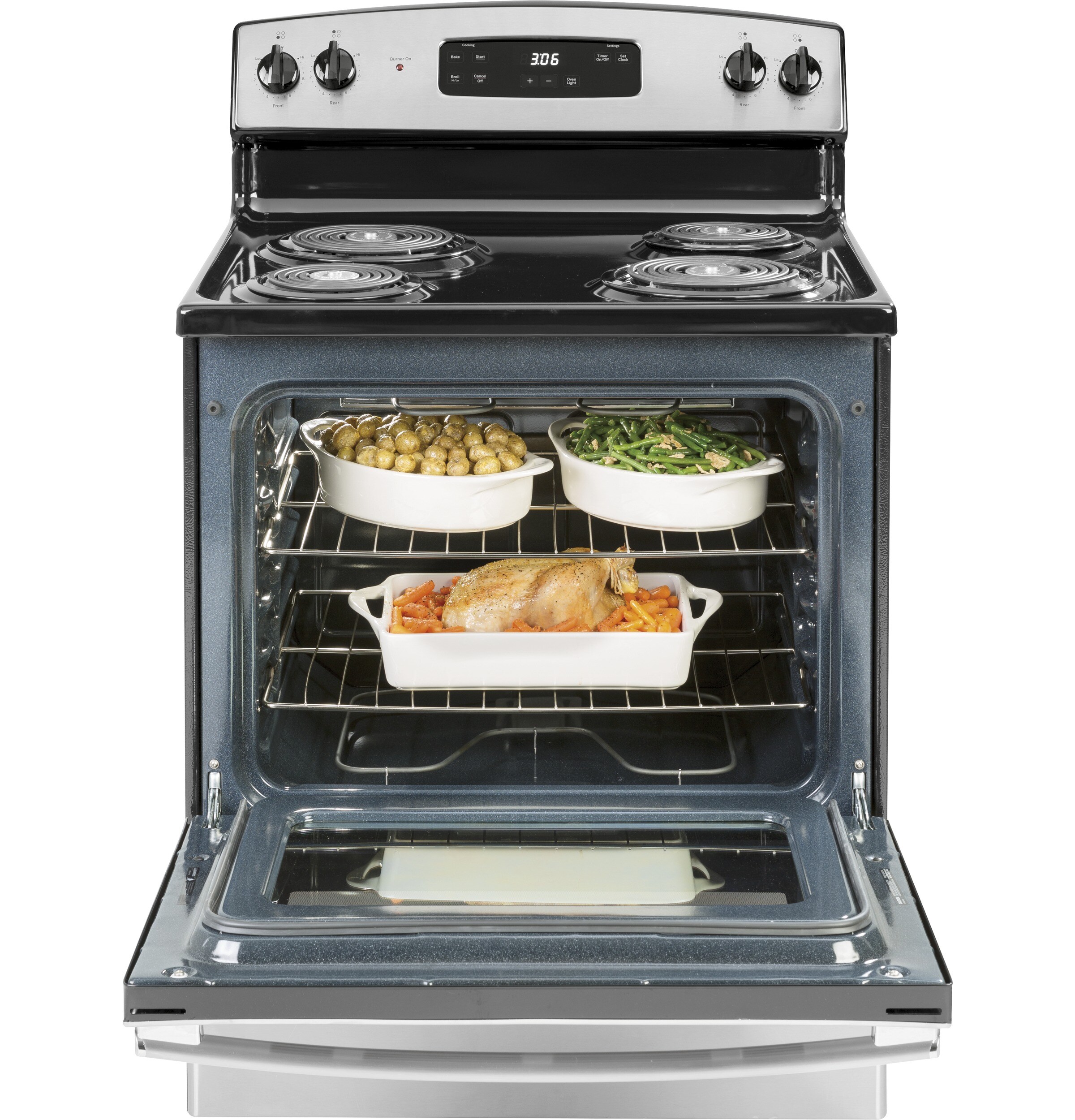 30 Electric Range with 15+ Ways To Cook Stainless Steel
