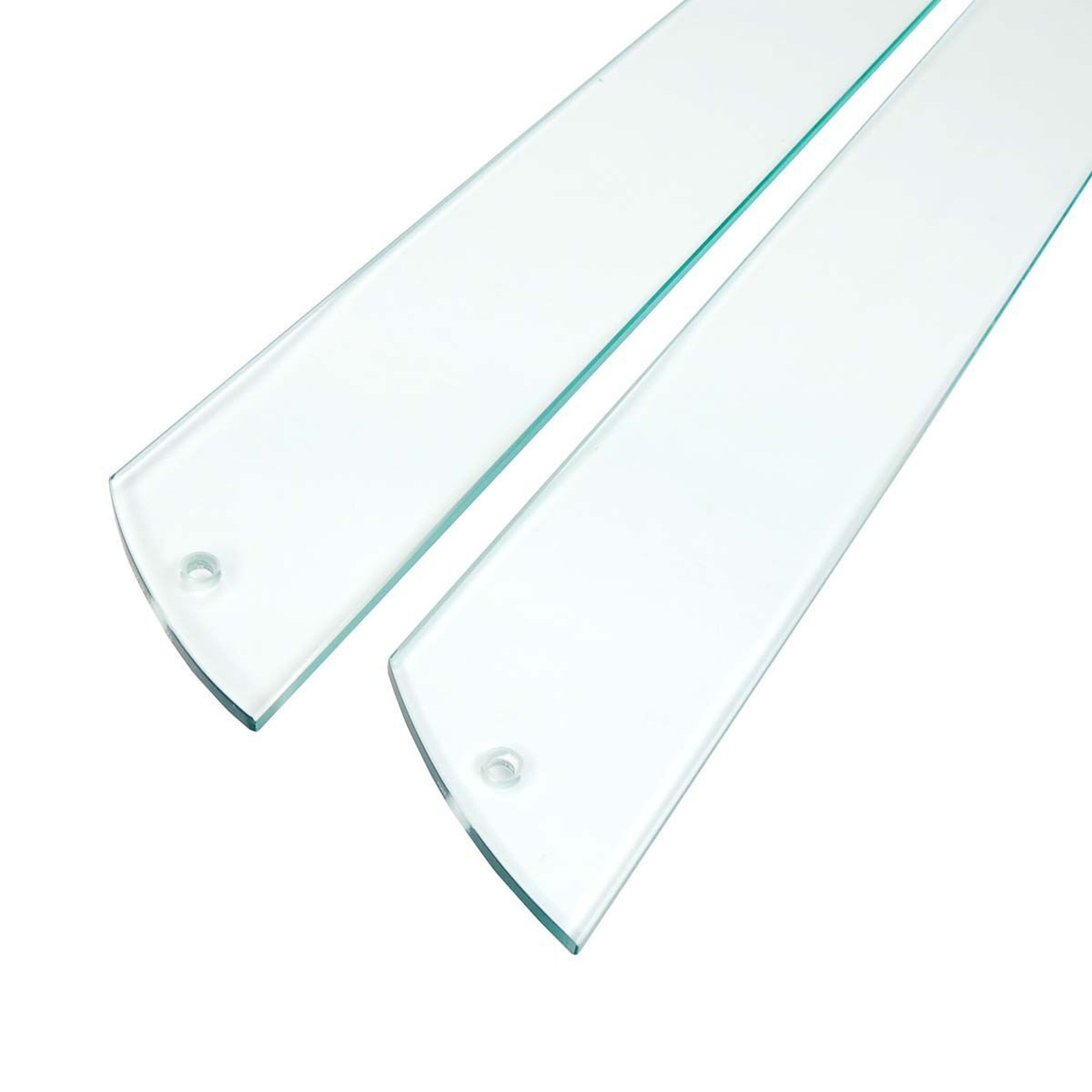 Fortress Building Products 1/4-in x 3-3/4-in x 34-in Pure View Clear Flat Deck Baluster (5-Pack)