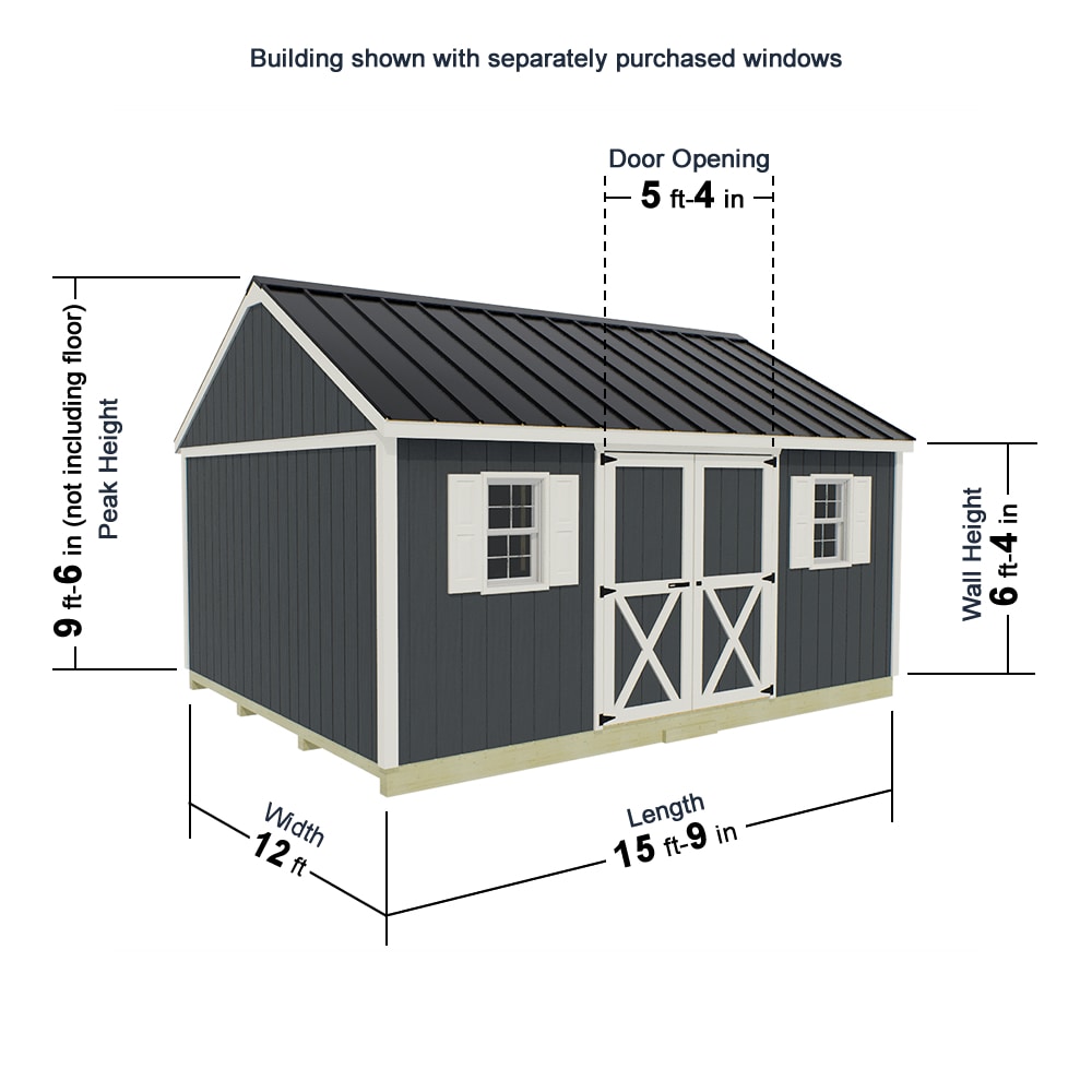 Best Barns BROOKFIELD1612 Wood-Storage-Buildings - View #6