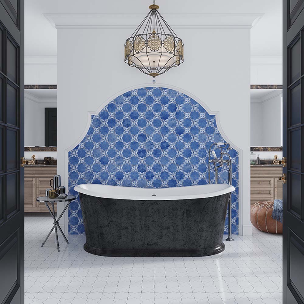 Siena 5.35'' W x 5.35'' L Ceramic Singular Tile