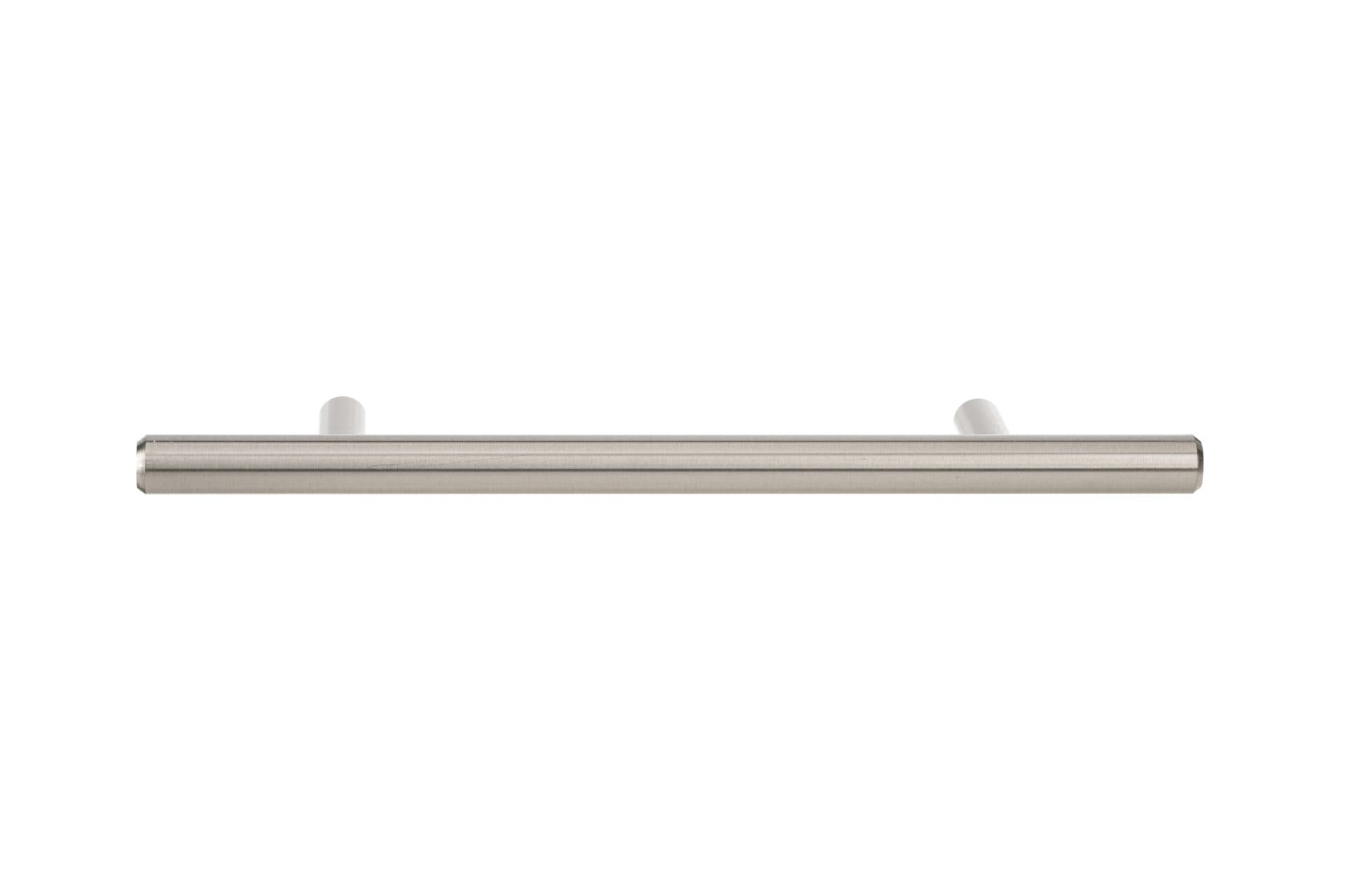 Brushed Nickel 8-Inch Bar Pull with Mounting Hardware