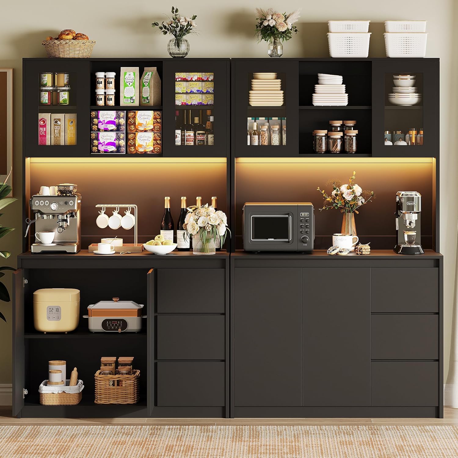 Qeetex WWJ-PHO-165C3GRO Cabinets-Kitchen - View #6