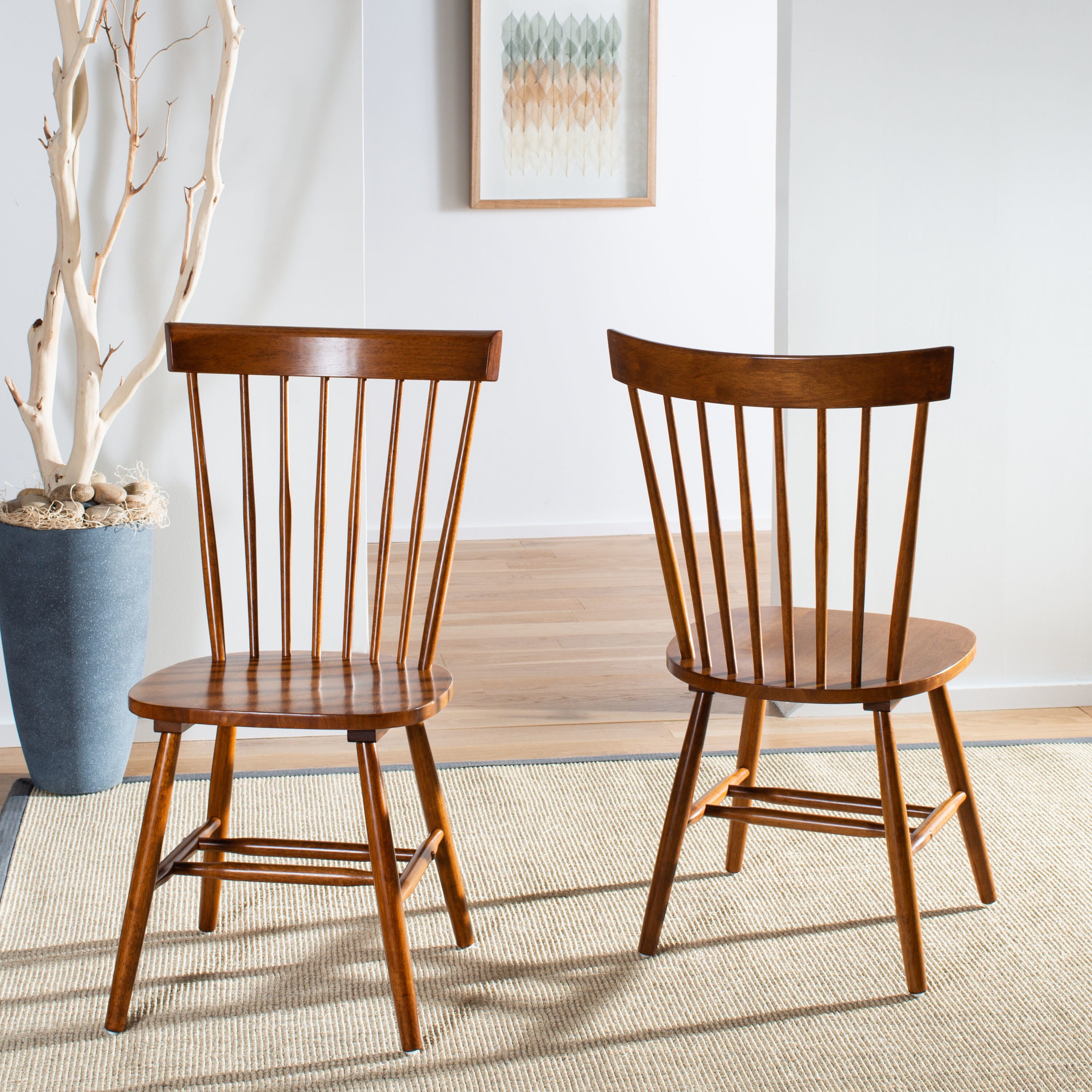 Safavieh parker spindle on sale side chairs