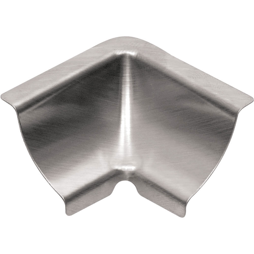 Eck K Metal Corner Tile Edging Trim - Stainless Steel V2A