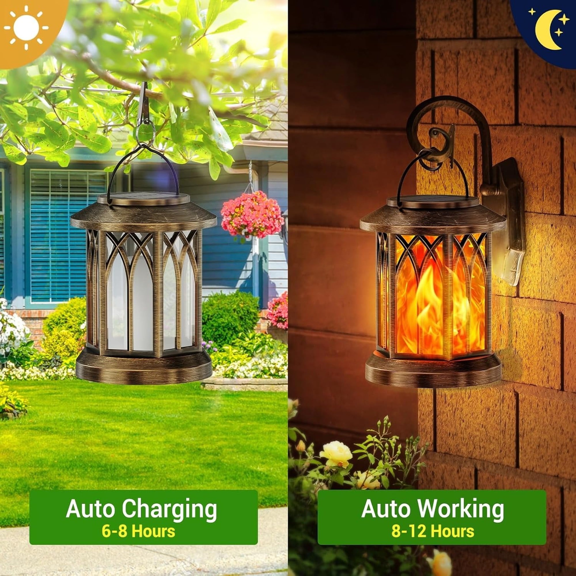 Wudkey L4-QP4F6Q Outdoor-Decorative-Lanterns - View #5