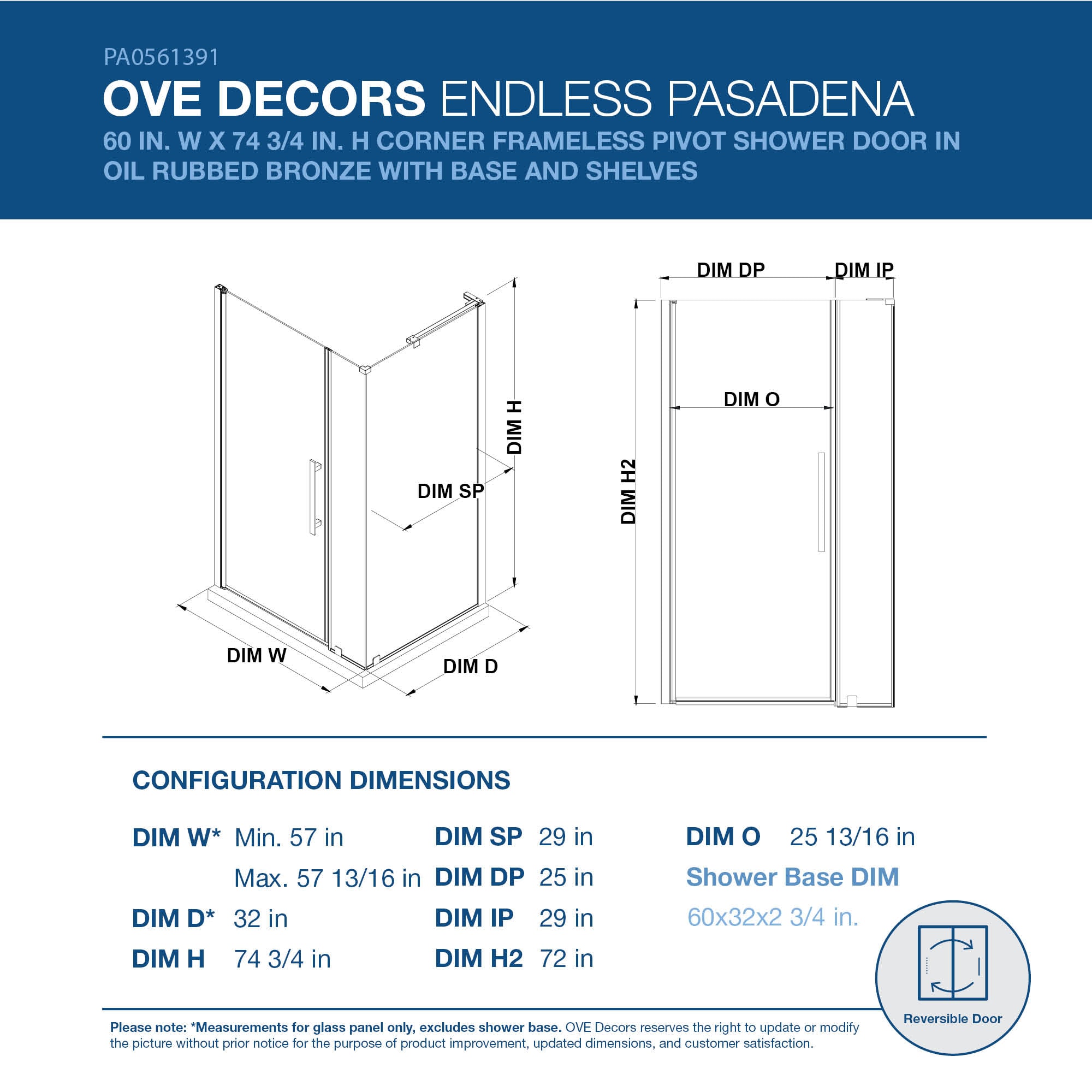 OVE Decors 828796077477 Alcove-Shower-Kit - View #2