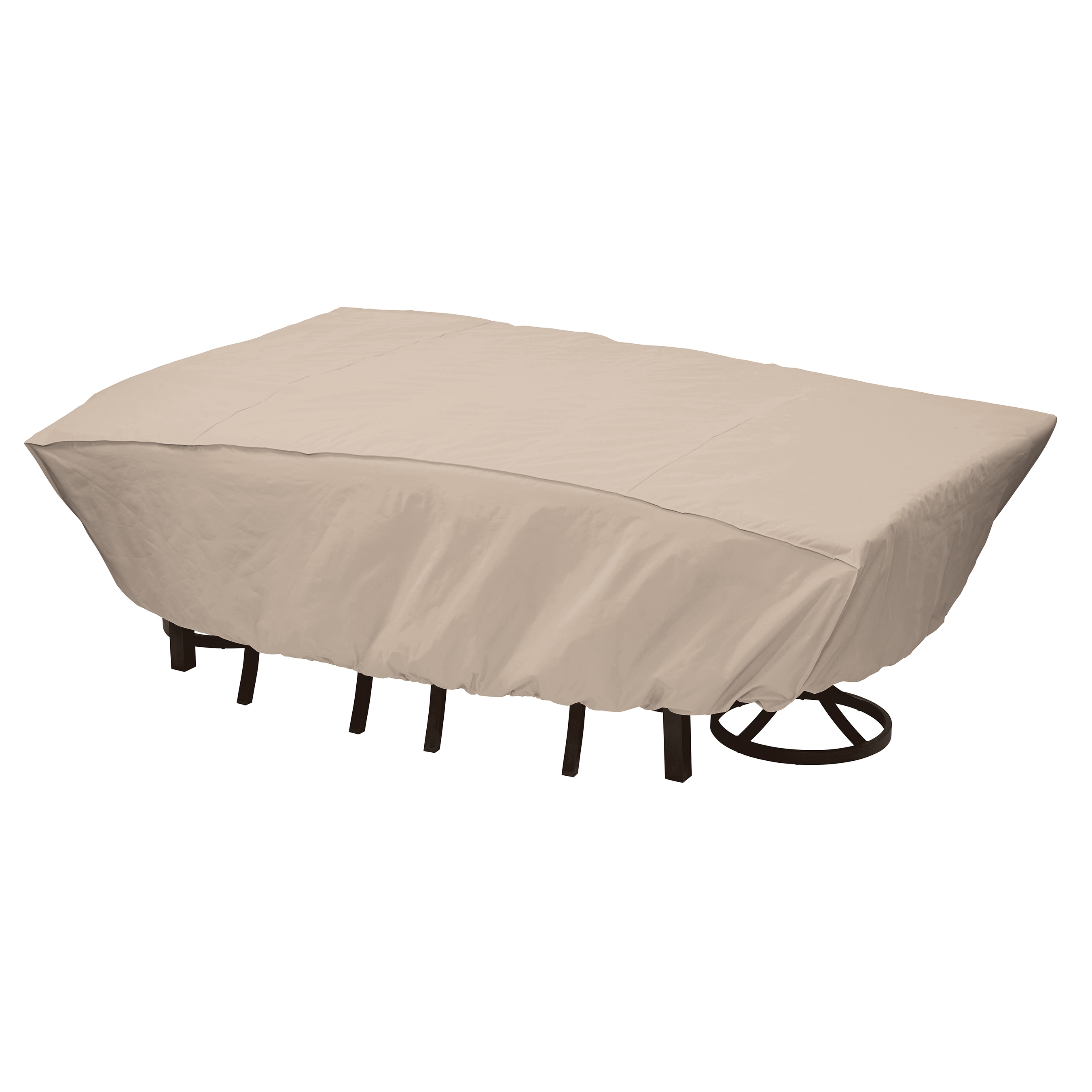elemental 740183 Tan Polyester Patio Furniture Cover For Dining set