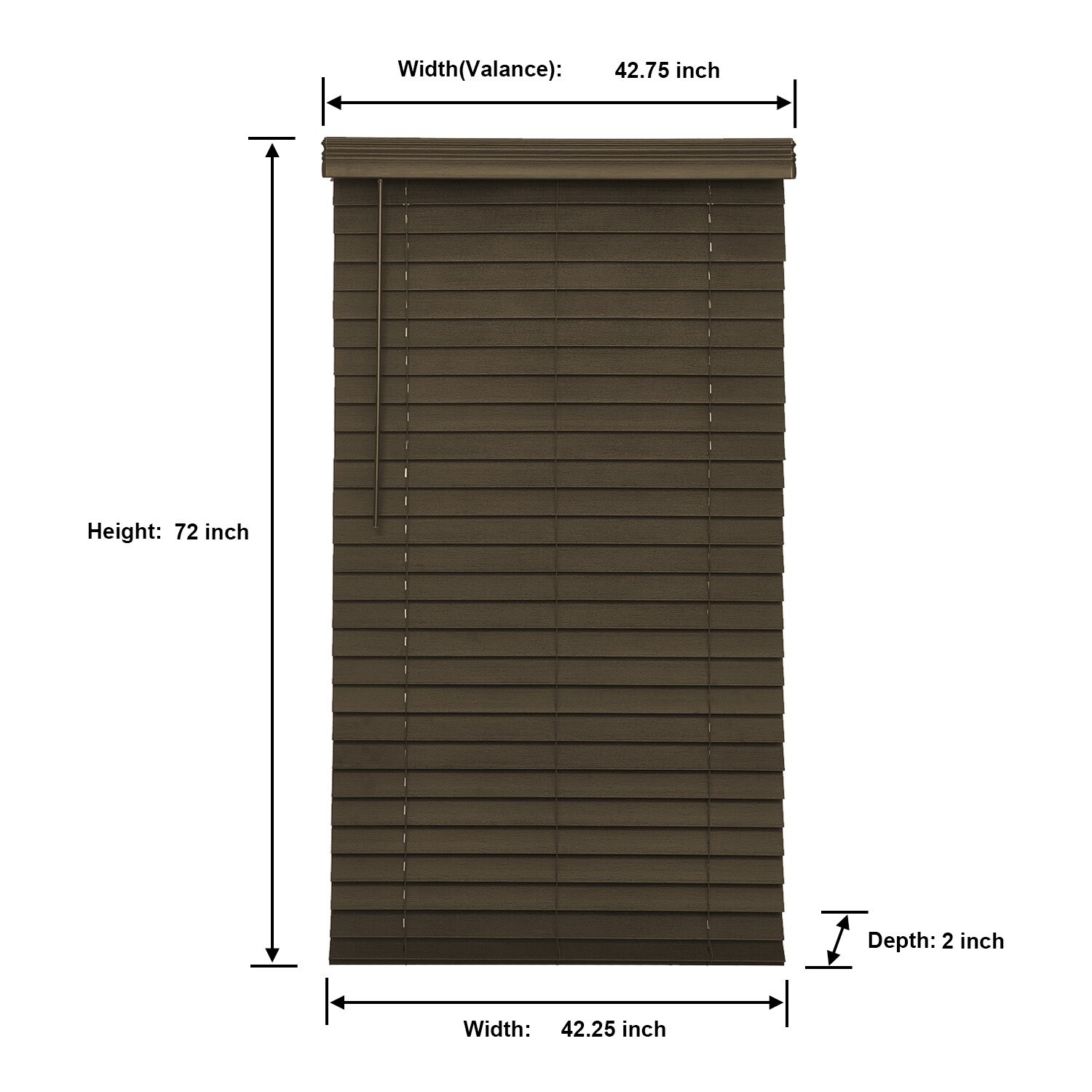 allen + roth DFHSC4872-42.25 blinds - View #7