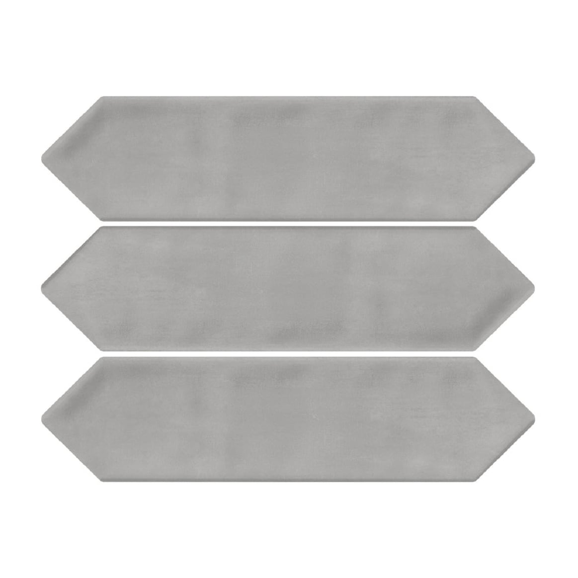 Giorbello G2137 Smoke 3-in x 12-in Glazed Ceramic Subway Wave Floor and Wall Tile (5-sq. ft/ Carton)