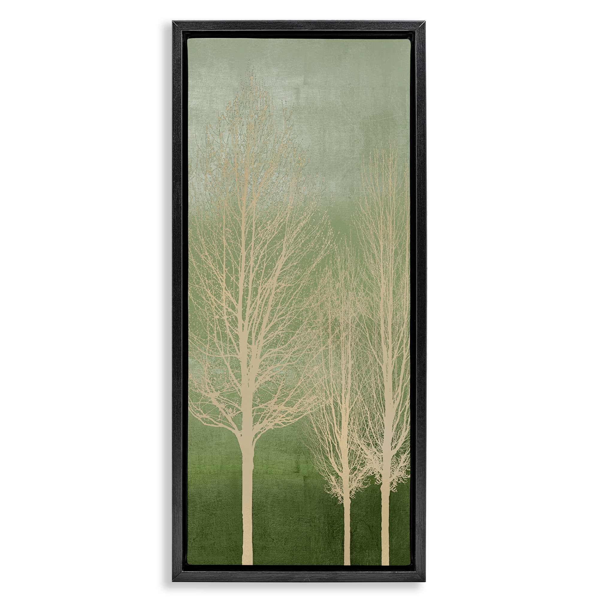 Stupell Industries BS-558-FFB-10X24 Tree Over Ombre Floating Frame design by Kate Bennett