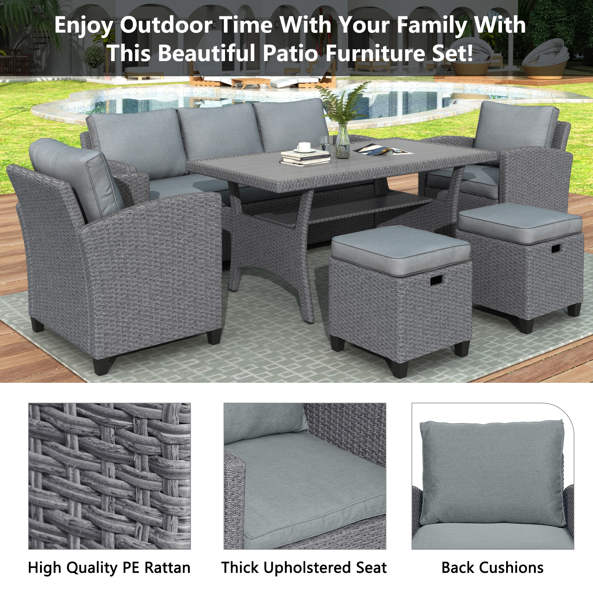 Bybafun YA0200234 Patio-Sofas-Daybeds - View #3