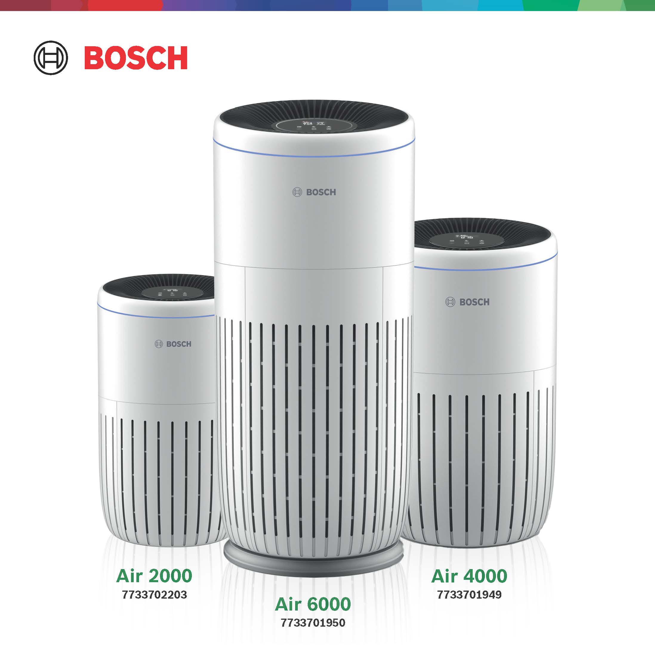 Bosch Air 4000 4-Speed White HEPA Air Purifier ENERGY STAR (Covers, 1345-sq ft) 7733701949 Sansujyuku sansujyuku.com