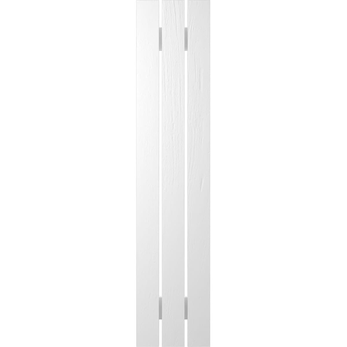Ekena Millwork ARW101SB311X55WHH Exterior-Shutters - View #6