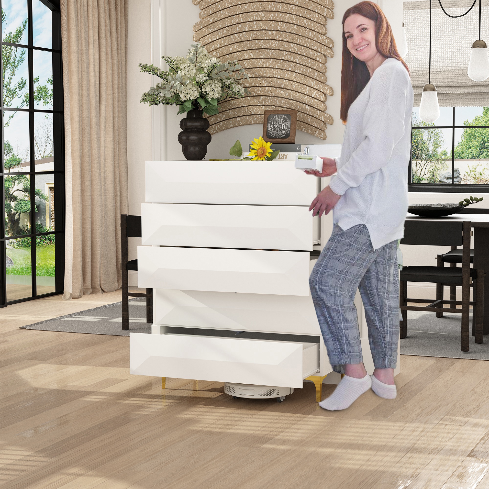 FUFU&GAGA LJY-WFKF180134-01 dressers - View #15