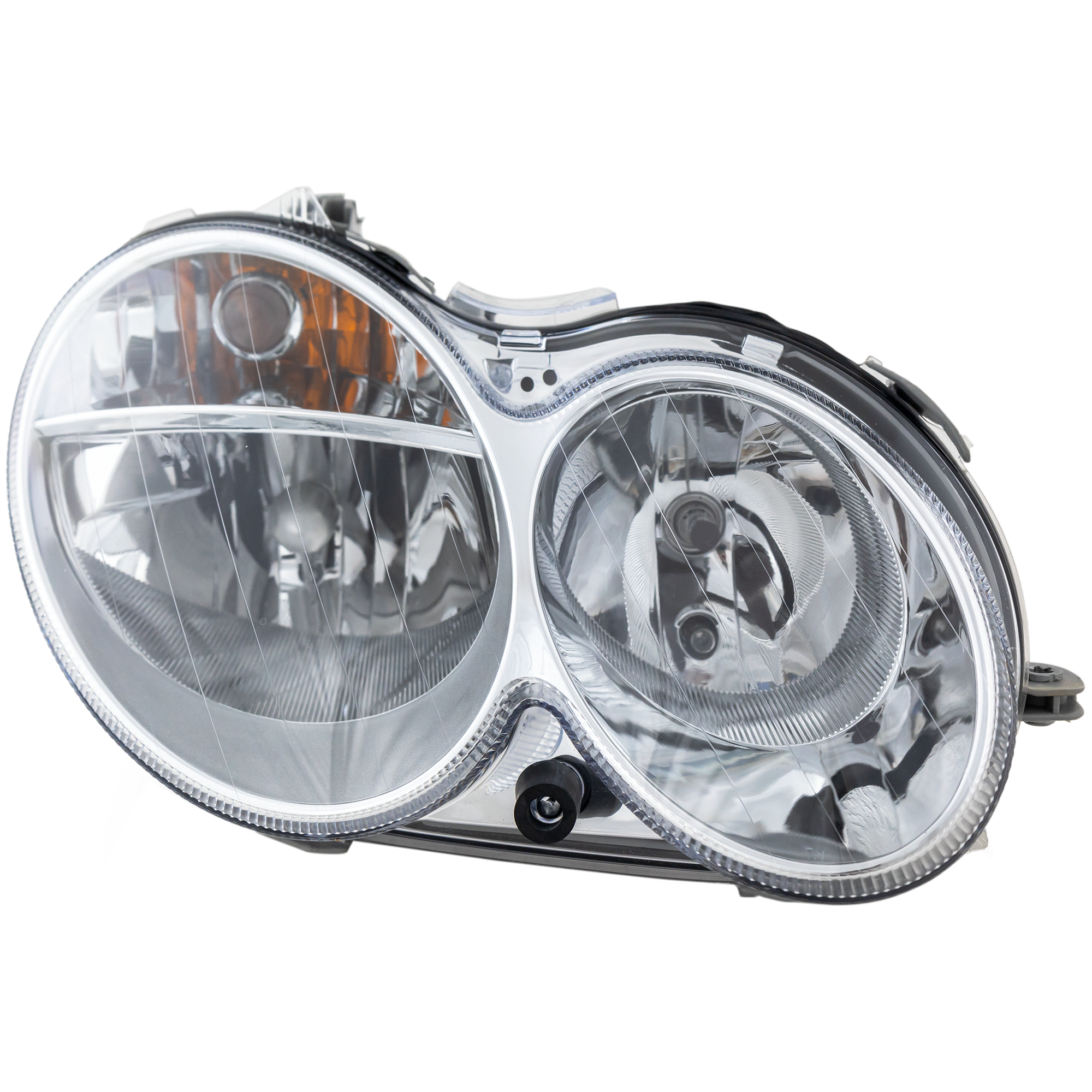 Garage-Pro JCWREPM100375QGP Passenger Side Headlight For Mercedes Benz Clk320 Base 2003-2005 Halogen with Bulb(s) Capa Coupe Replaces# 2098200661