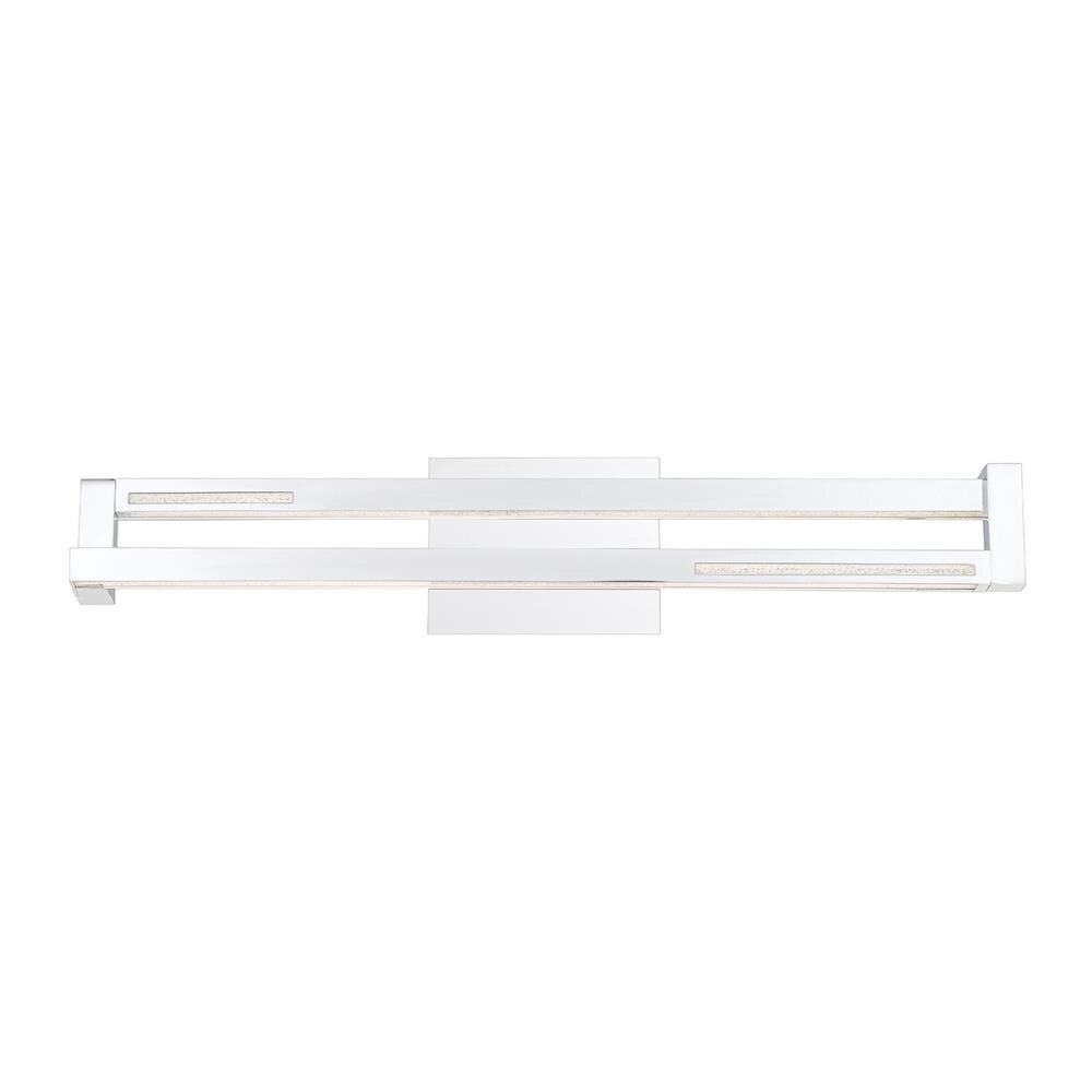 Eurofase 35729-013 Clinton 27-in 1 -Light Chrome Integrated LED Modern/contemporary Vanity light