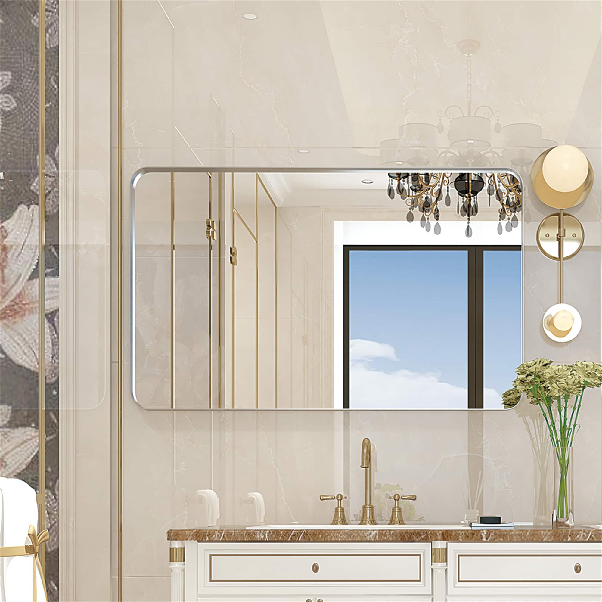 BABOOM BOM-1126976-OR Framed-Bath-Mirrors - View #2