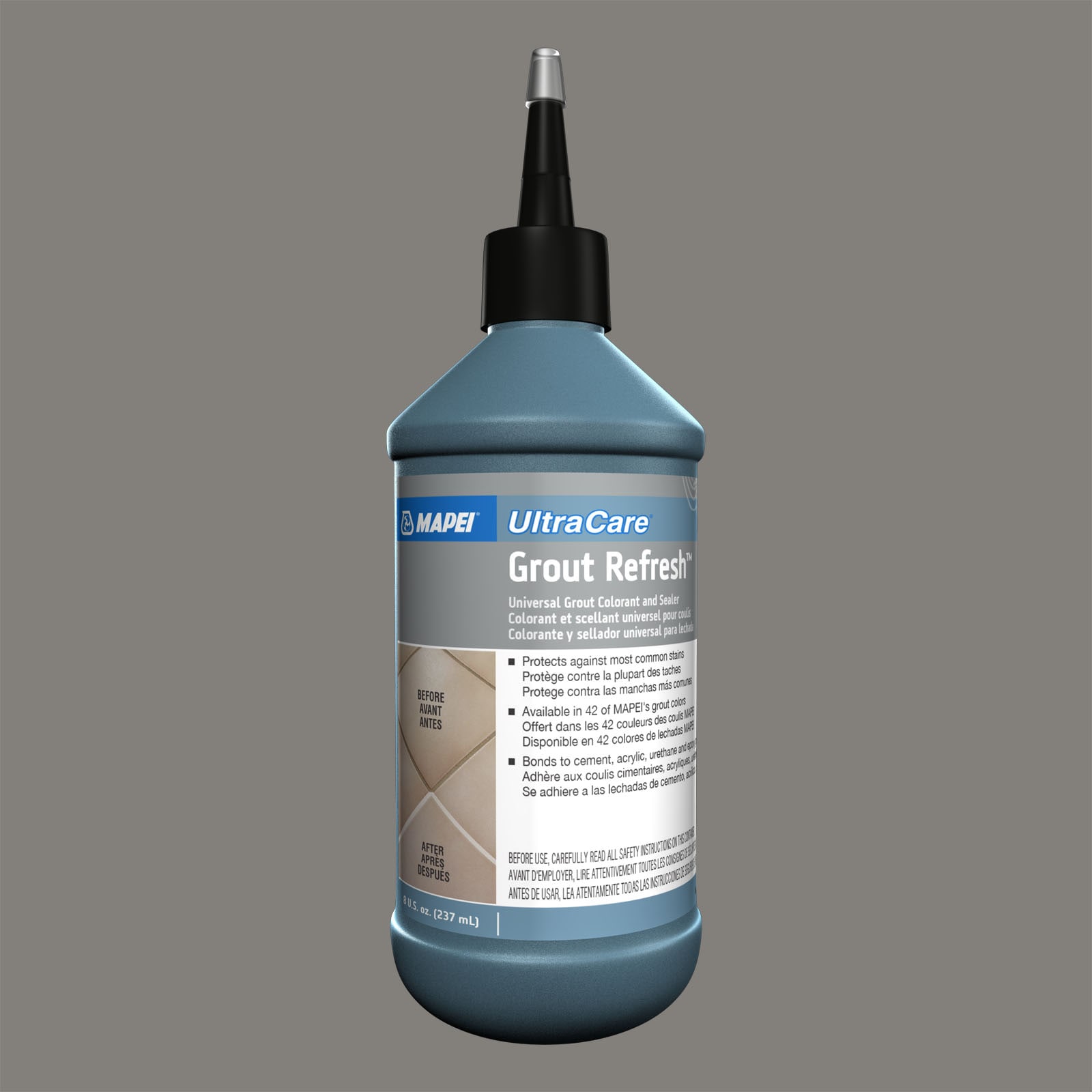 MAPEI 5LA510733 Grout Refresh 8 Fluid ounce(s) Iron #5107 Ceramic/porcelain tile Grout sealer