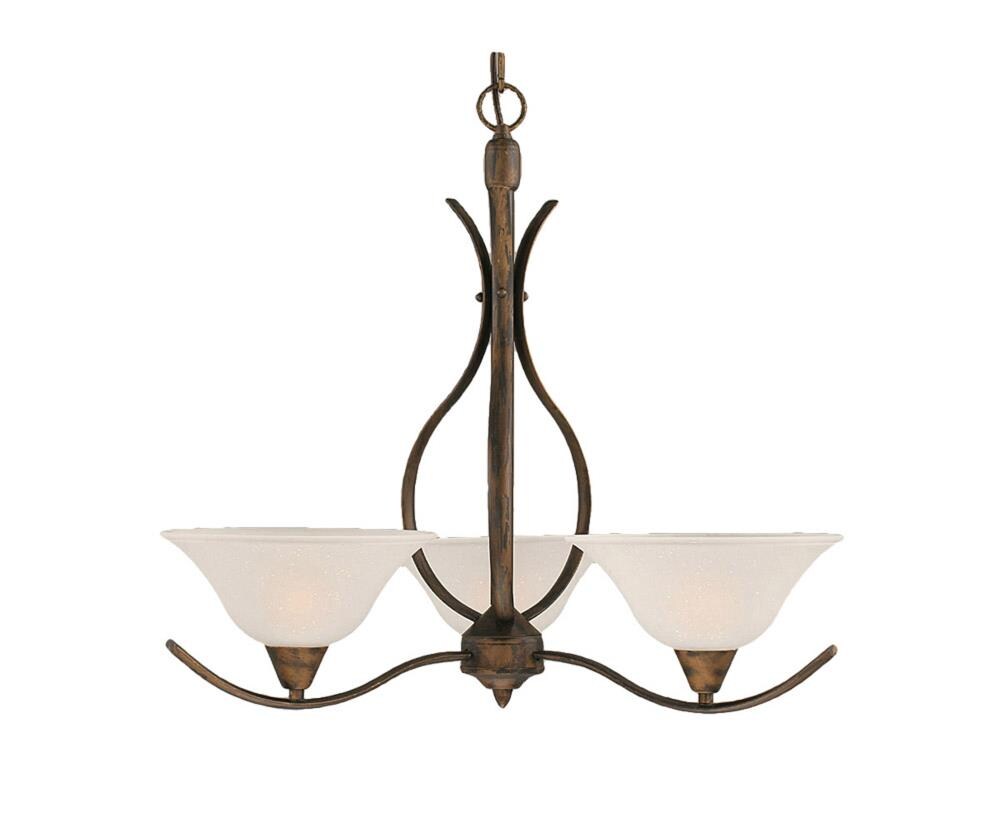  LWTK014771 Divina 1-Light Bronze Transitional Dry Rated Chandelier