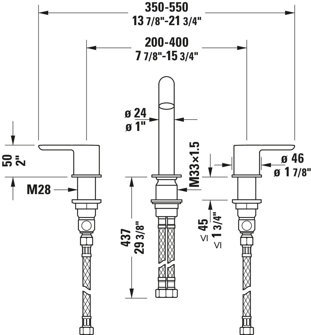 Duravit C11060005U10 Lavatory-Faucets - View #4