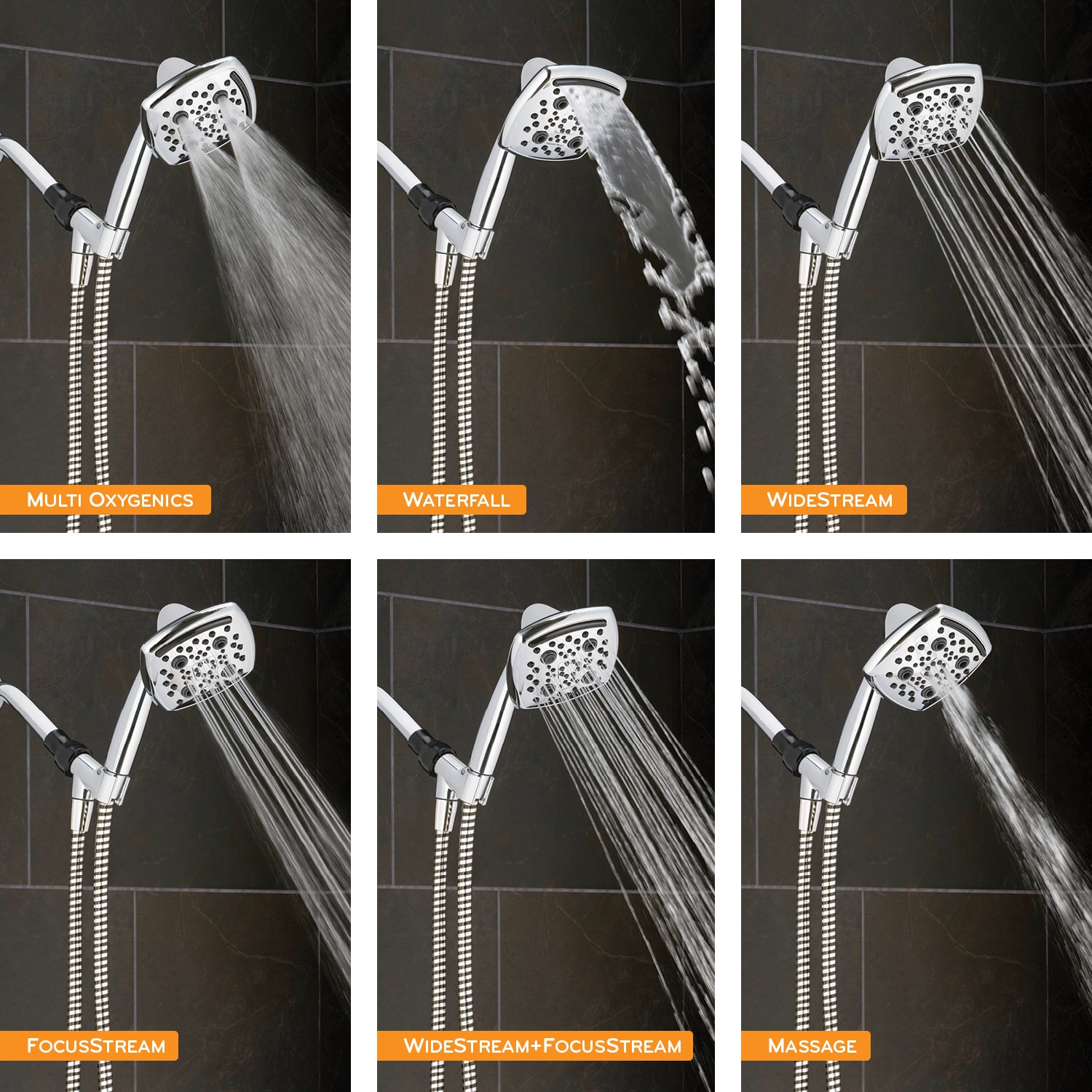 Oxygenics 55189 Fixed-Showerhead - View #3