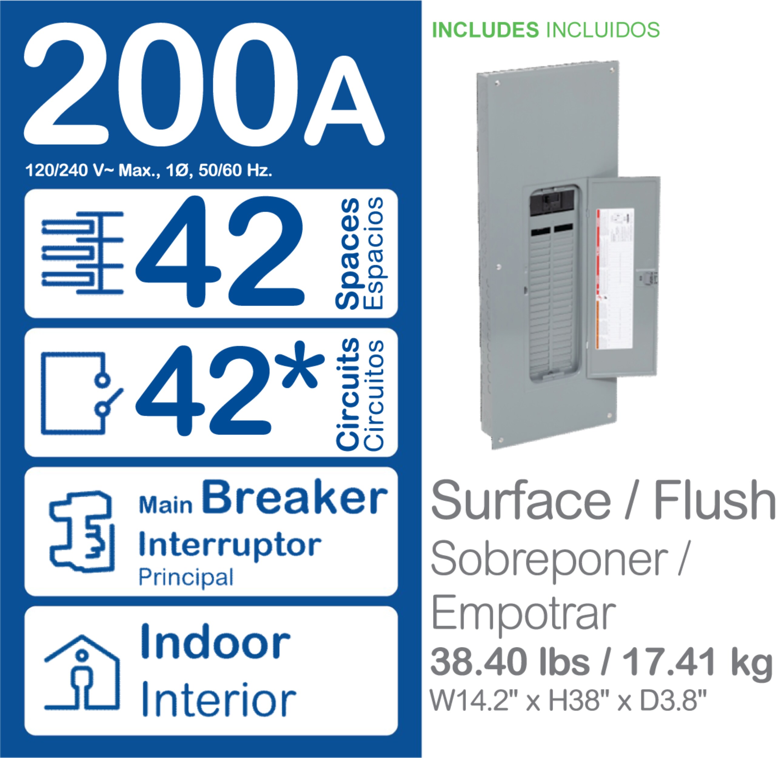 Square D QO142M200PCVP Load-Centers - View #2