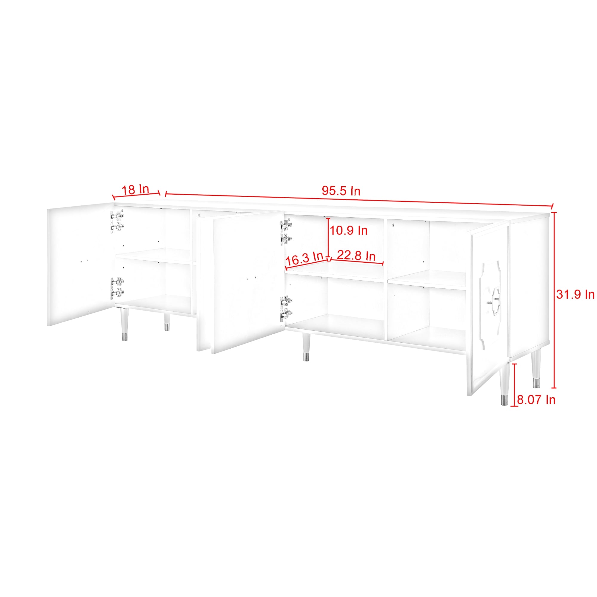 Inspired Home SD103-09LG4-LS Dining-Kitchen-Storarge - View #10