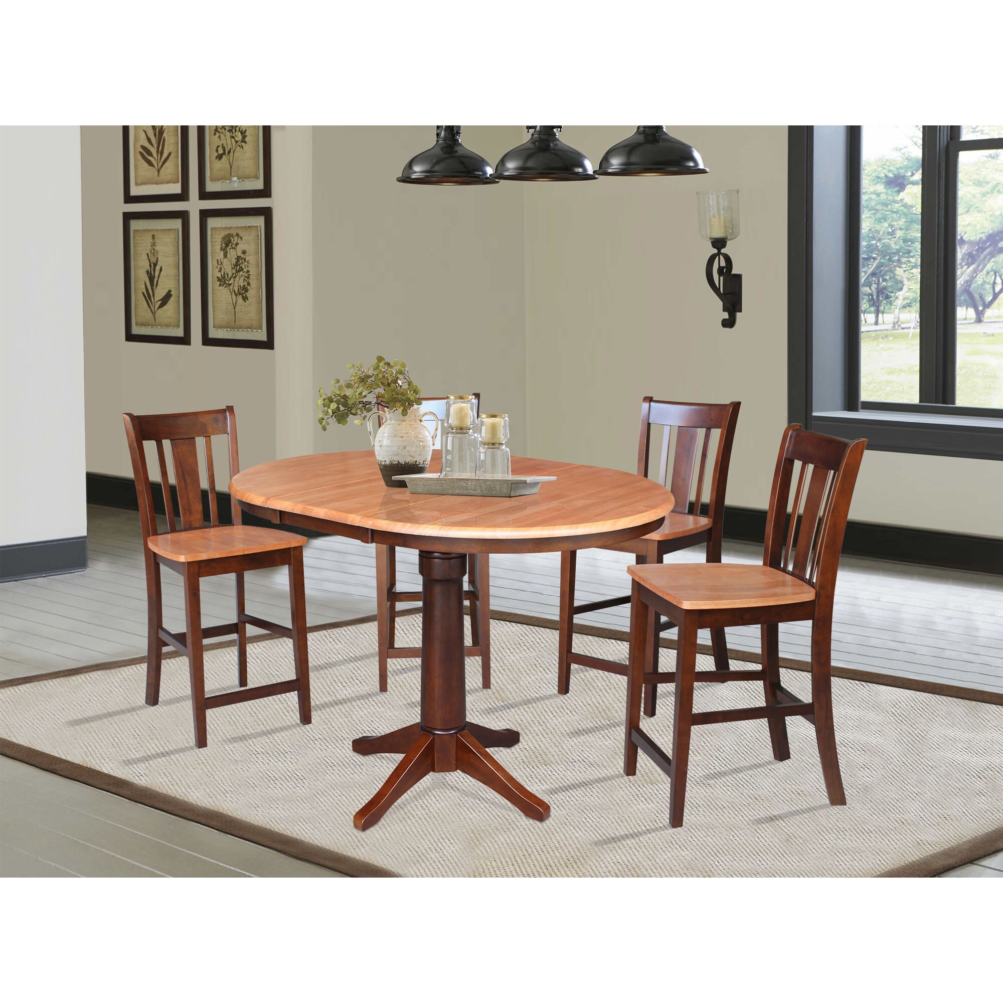 International Concepts K58-36RXT-27B-S102-4 Dining-Sets - View #5