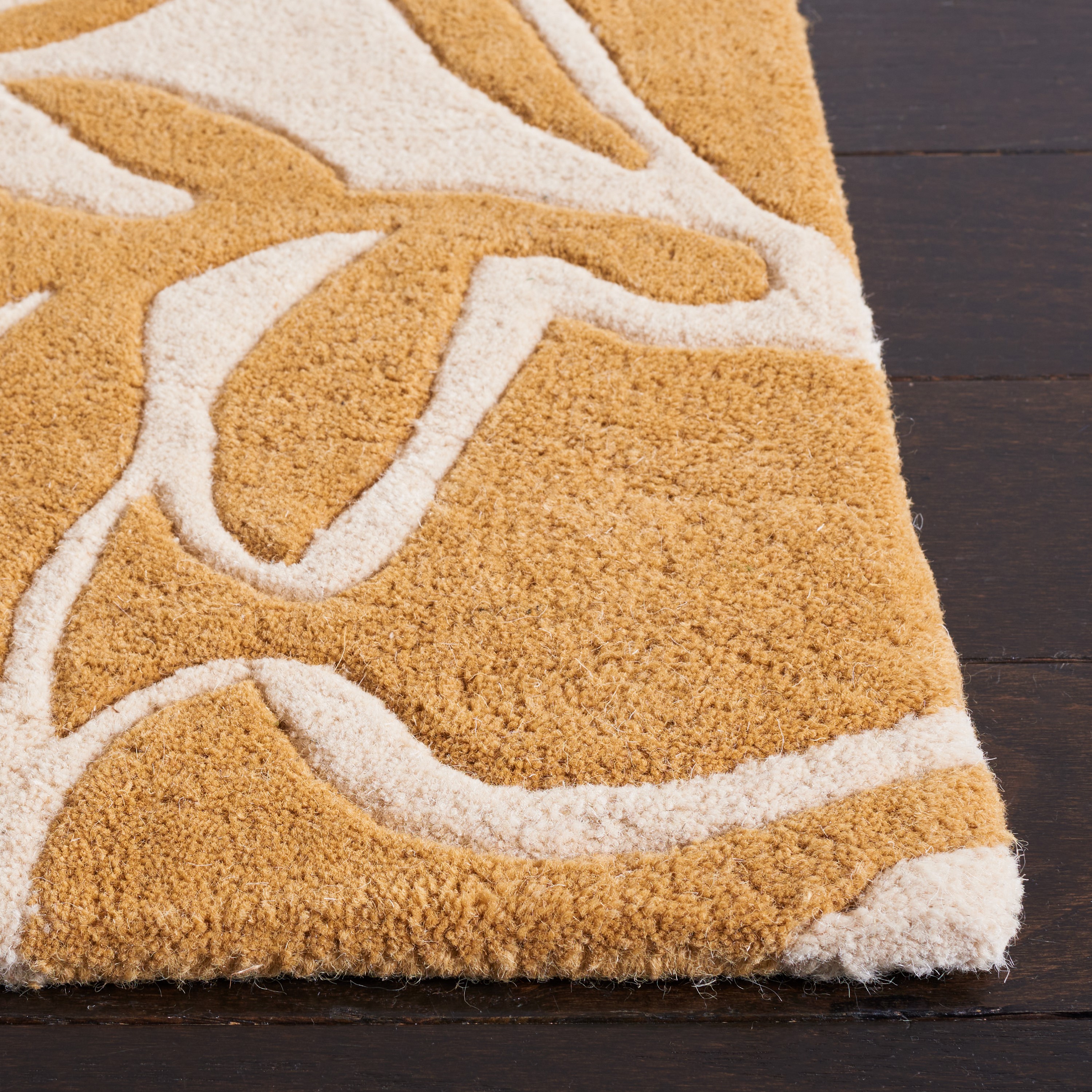 Cornucopia Floral Wool 9' x 12' Handmade Tufted Area Rug