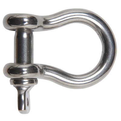 Blue Hawk Galvanized Anchor Shackle with Screw Pin 