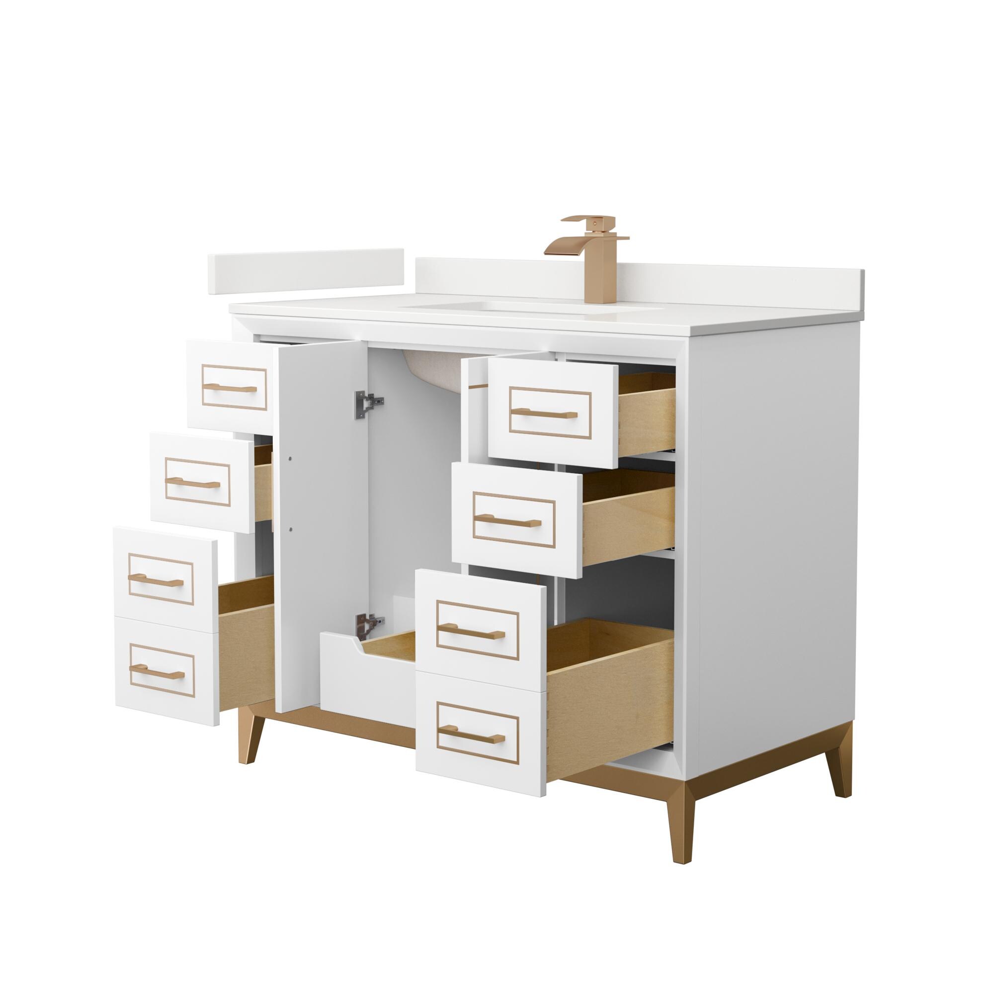 Wyndham Collection WCH515142SWZWQUNSMXX Bath-Vanity-Combo - View #2