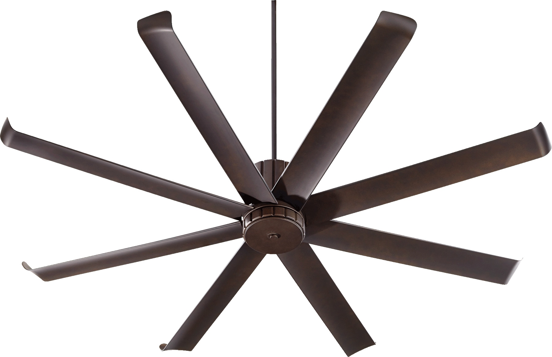 Proxima Patio 72-in Oiled Bronze Indoor/Outdoor Ceiling Fan Wall-mounted with Remote (8-Blade) | - Quorum International 196728-86