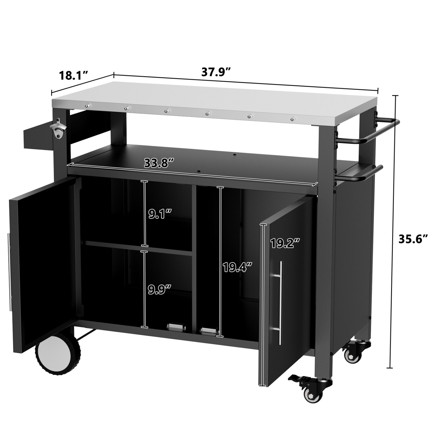 Streamdale Furniture W3190P271566 Tabletop-Grills - View #3