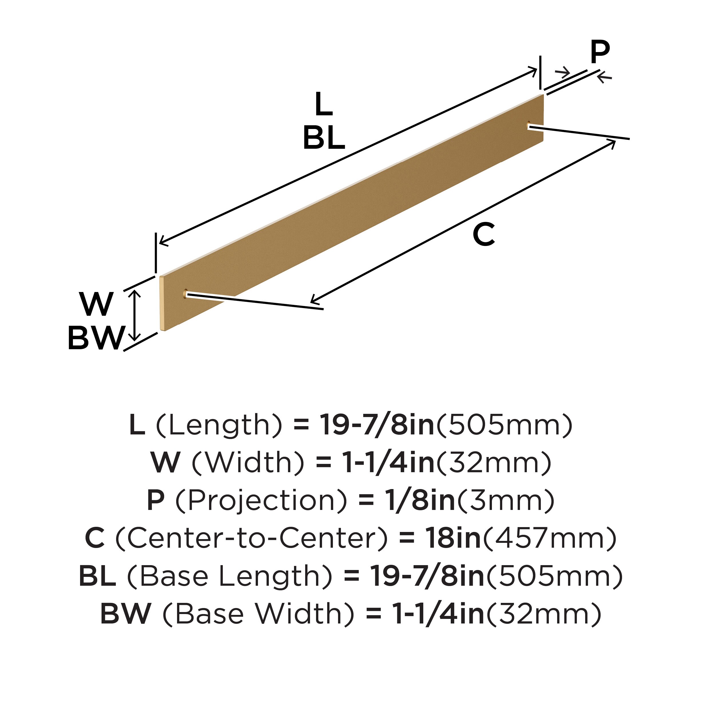 Amerock BP37770CZ Drawer-Hardware - View #4