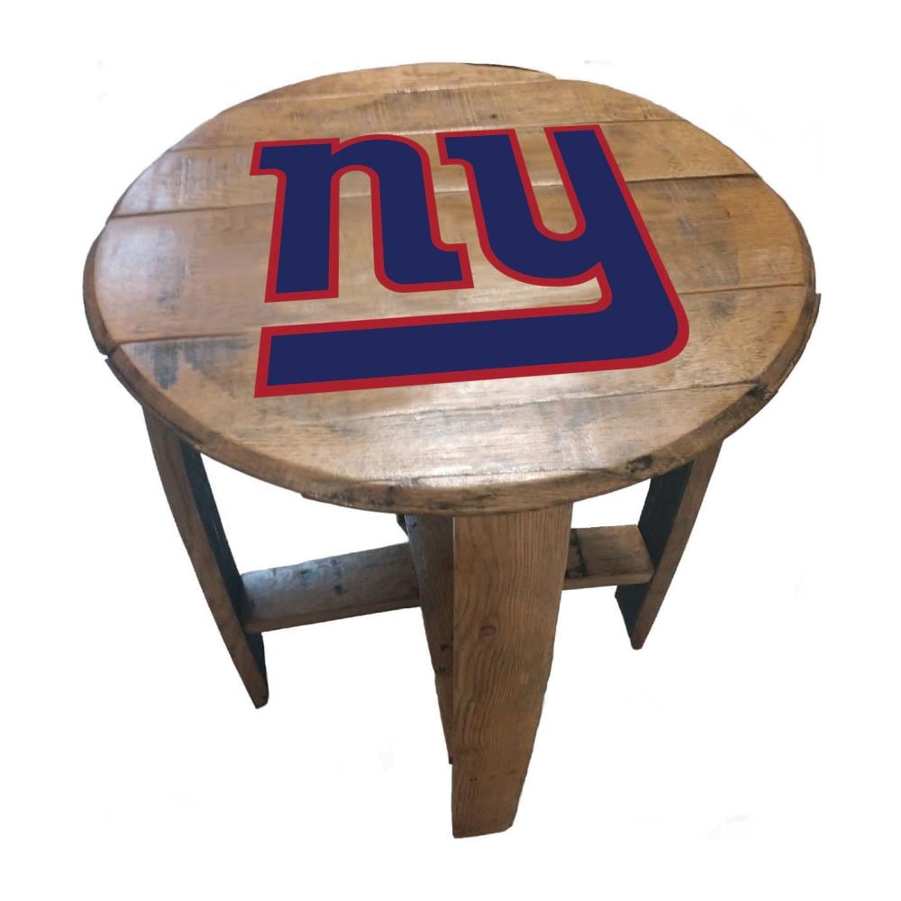 NFL Round Distressed Sign: New York Giants