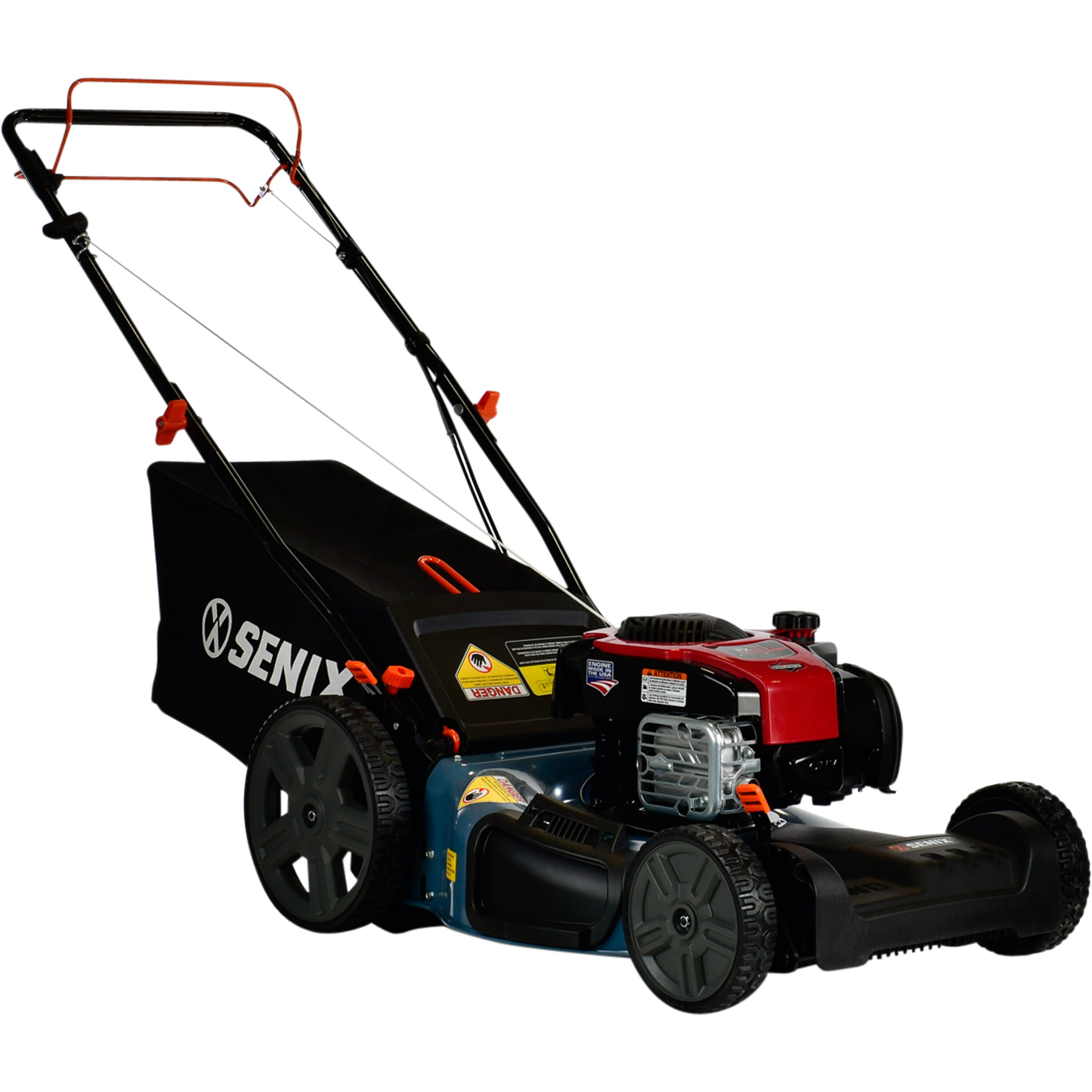 SENIX 21-in Gas Self-propelled Lawn Mower with 150-cc Briggs and 