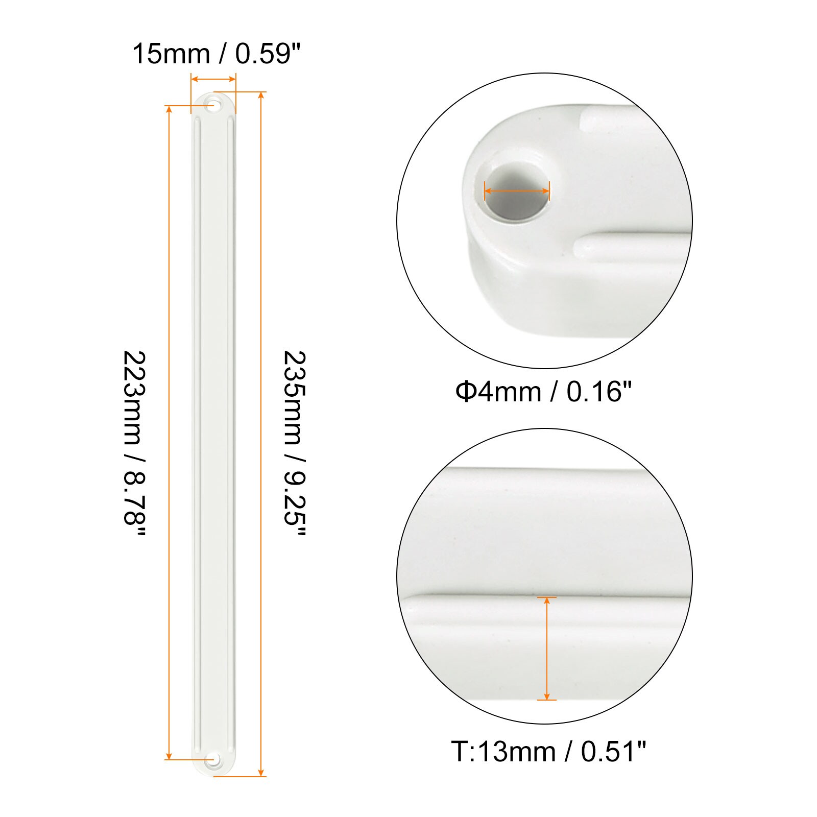 Unique Bargains S25093002UX0718 Drawer-Slides - View #2