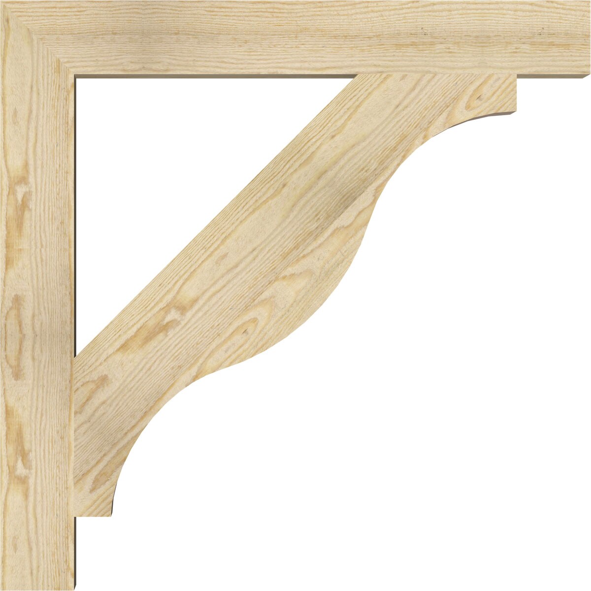 Ekena Millwork BKT04X32X32FST05RDF Exterior-Brackets-Braces - View #3