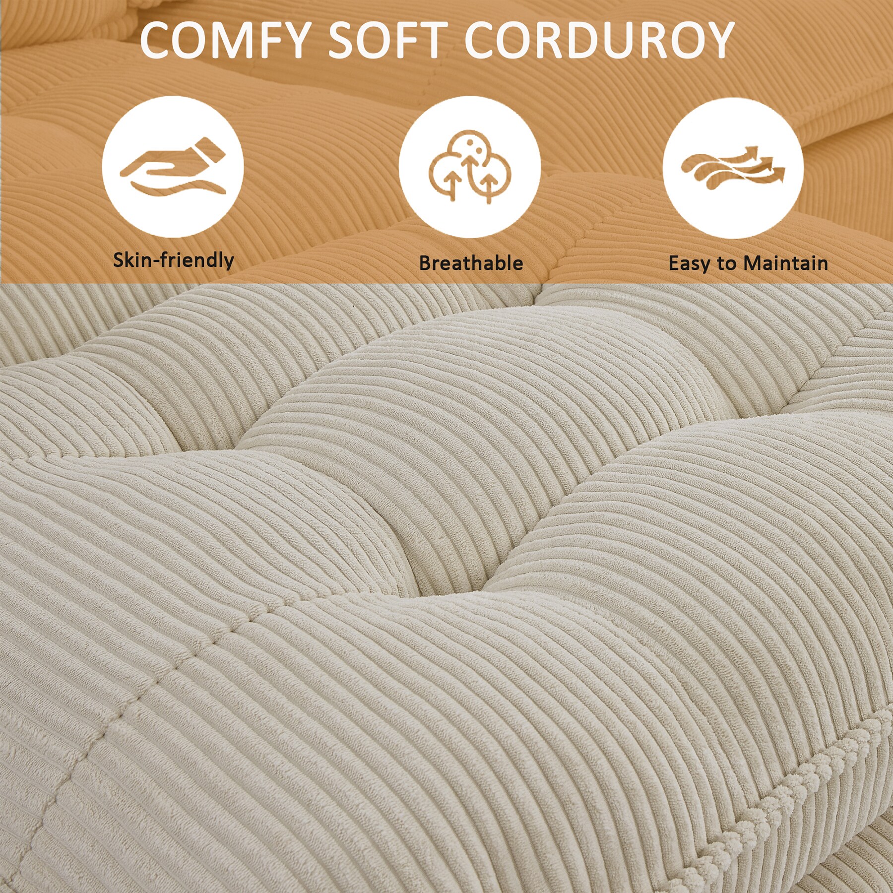 SINOFURN SYA020325BG Sofas-Loveseats - View #7