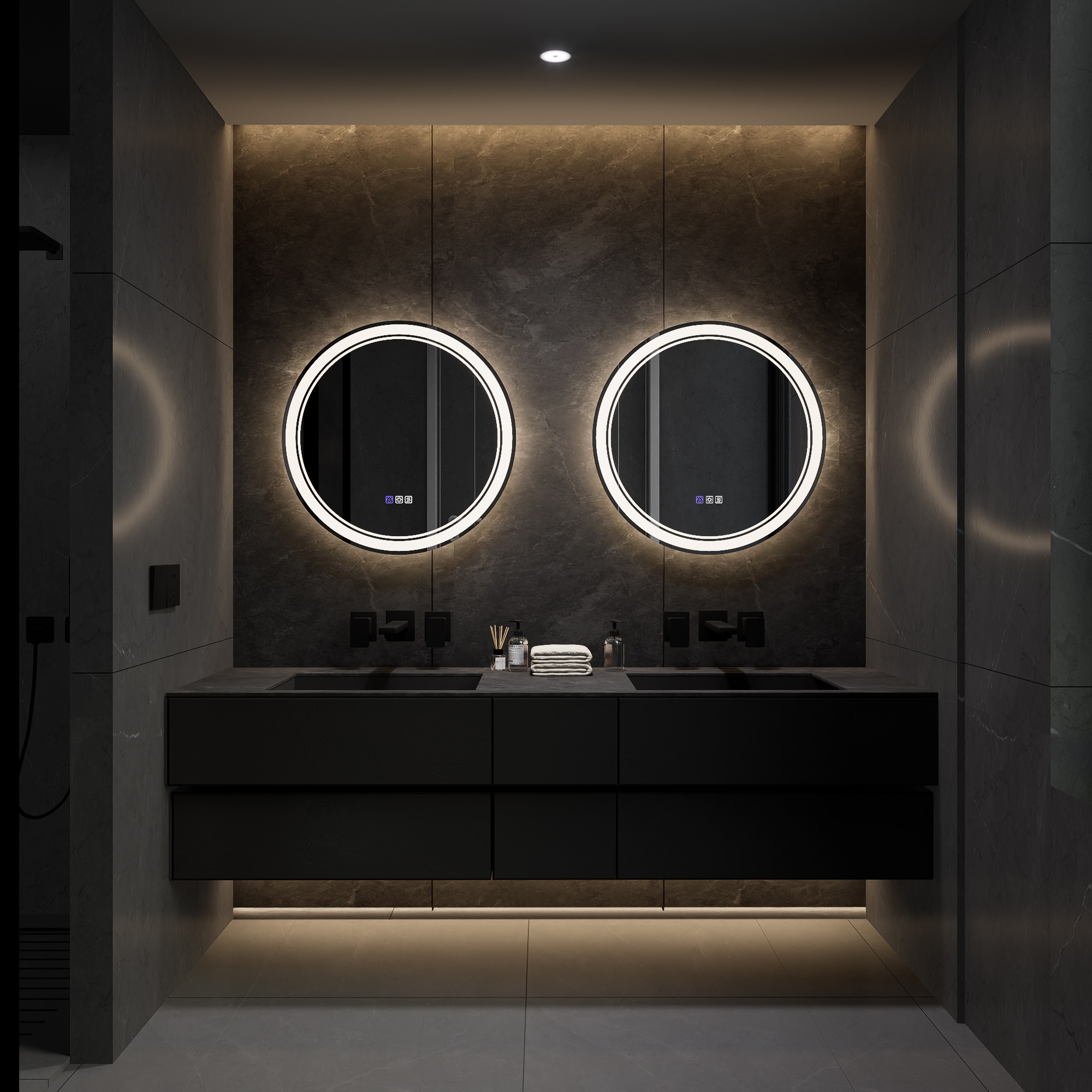 ExBrite EXBM2424V11MBX Framed-Bath-Mirrors - View #11