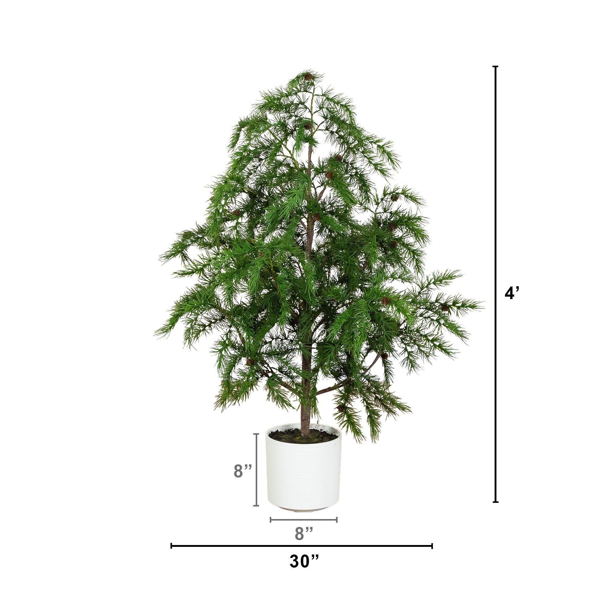 Nearly Natural T5633 Artificial-Christmas-Trees - View #2
