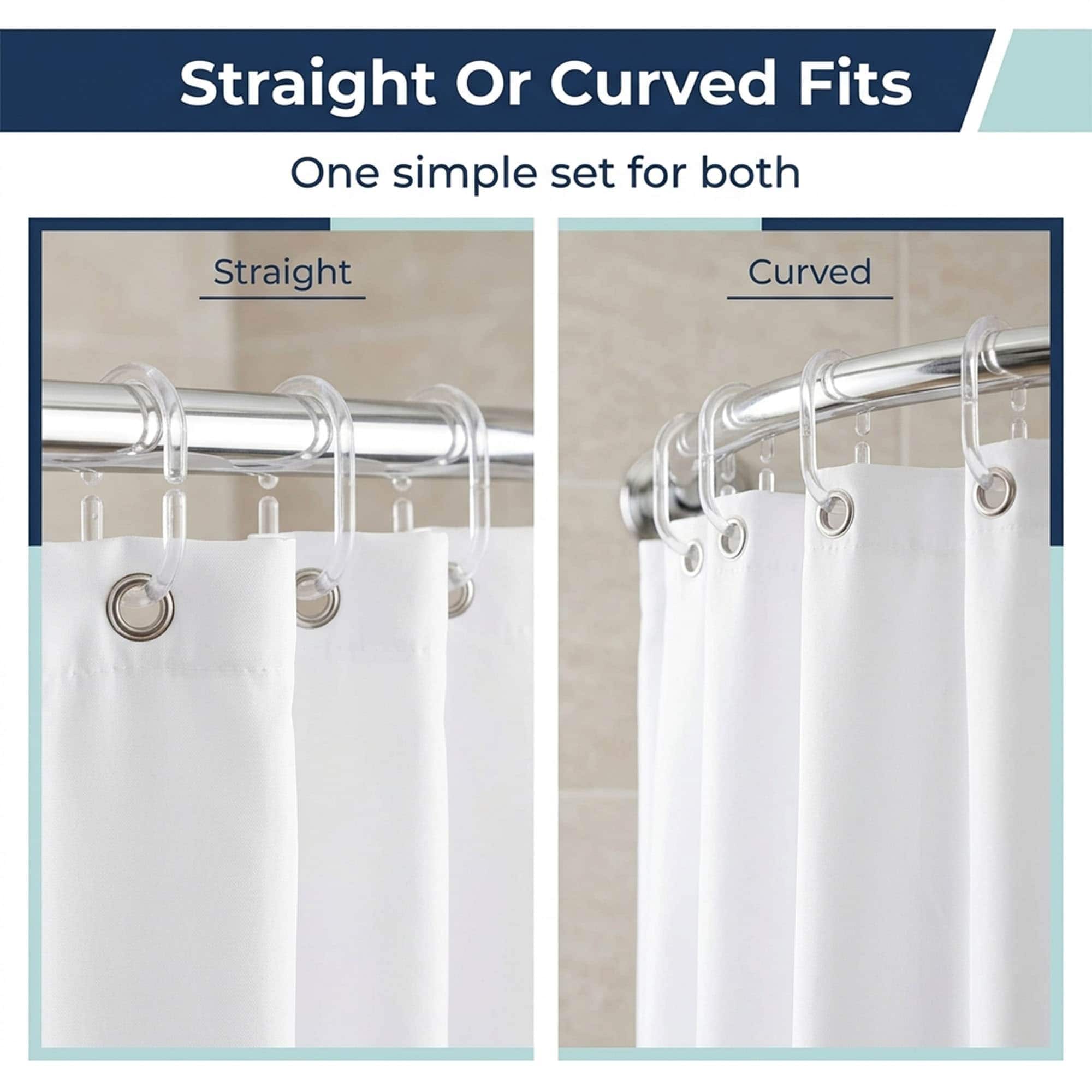 EVIDECO FRENCH HOME GOODS 2201101 Shower-Rings-Hooks - View #5