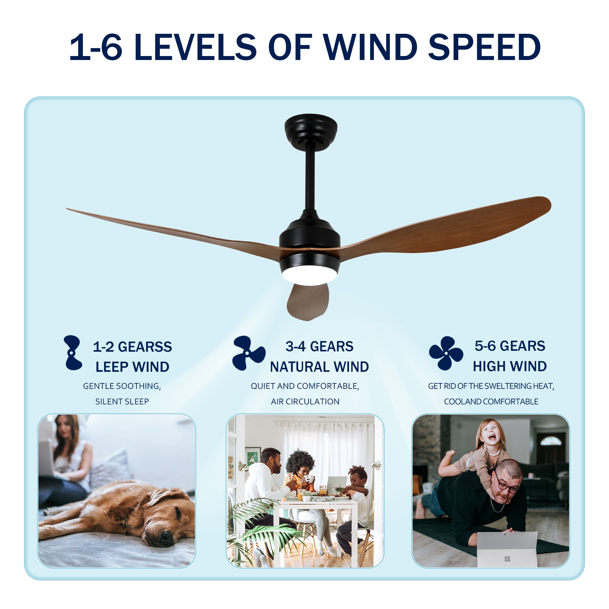Cuschoice MDHK1-48-CF Ceiling-Fans - View #5