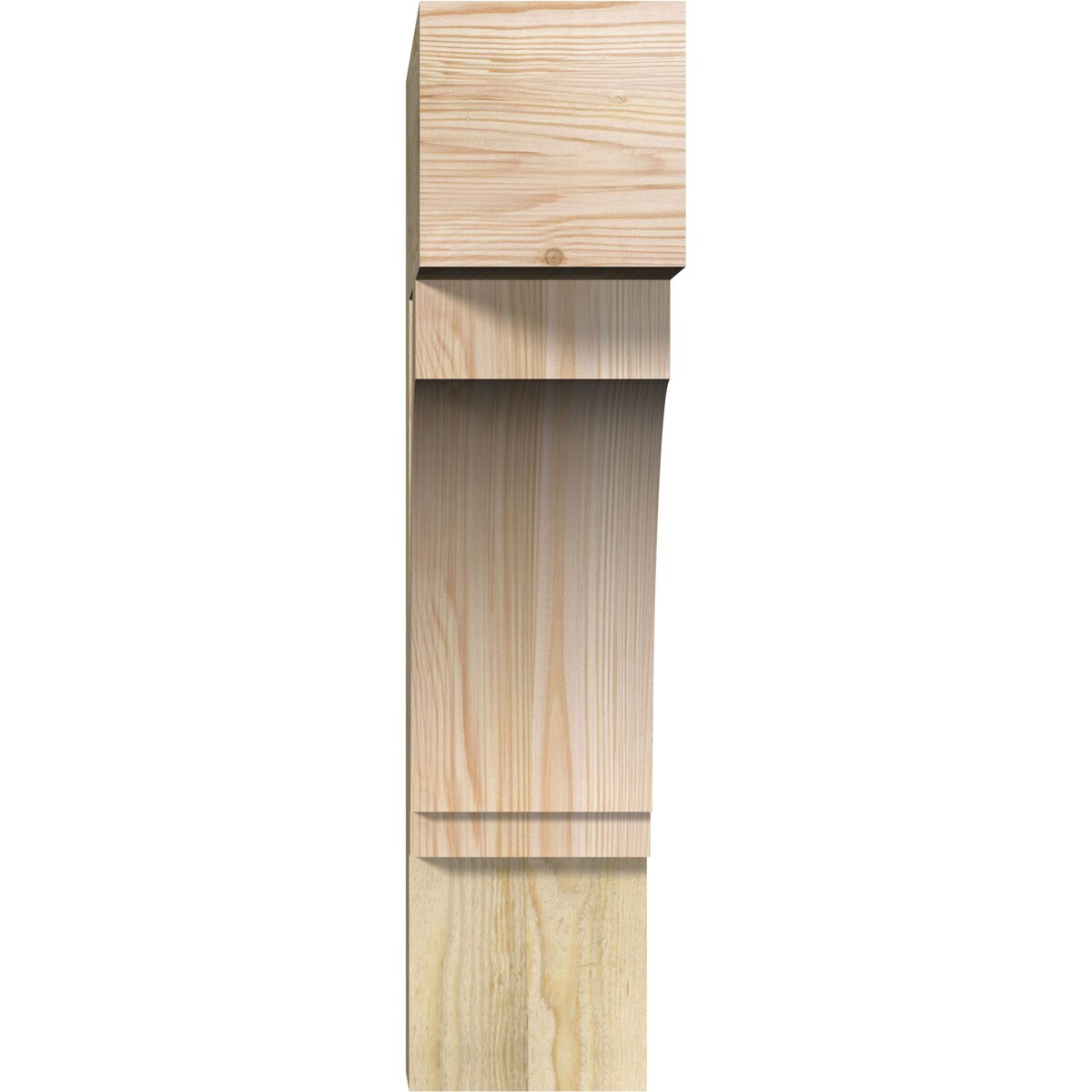 Ekena Millwork BKT06X22X26IMP05RDF Exterior-Brackets-Braces - View #2