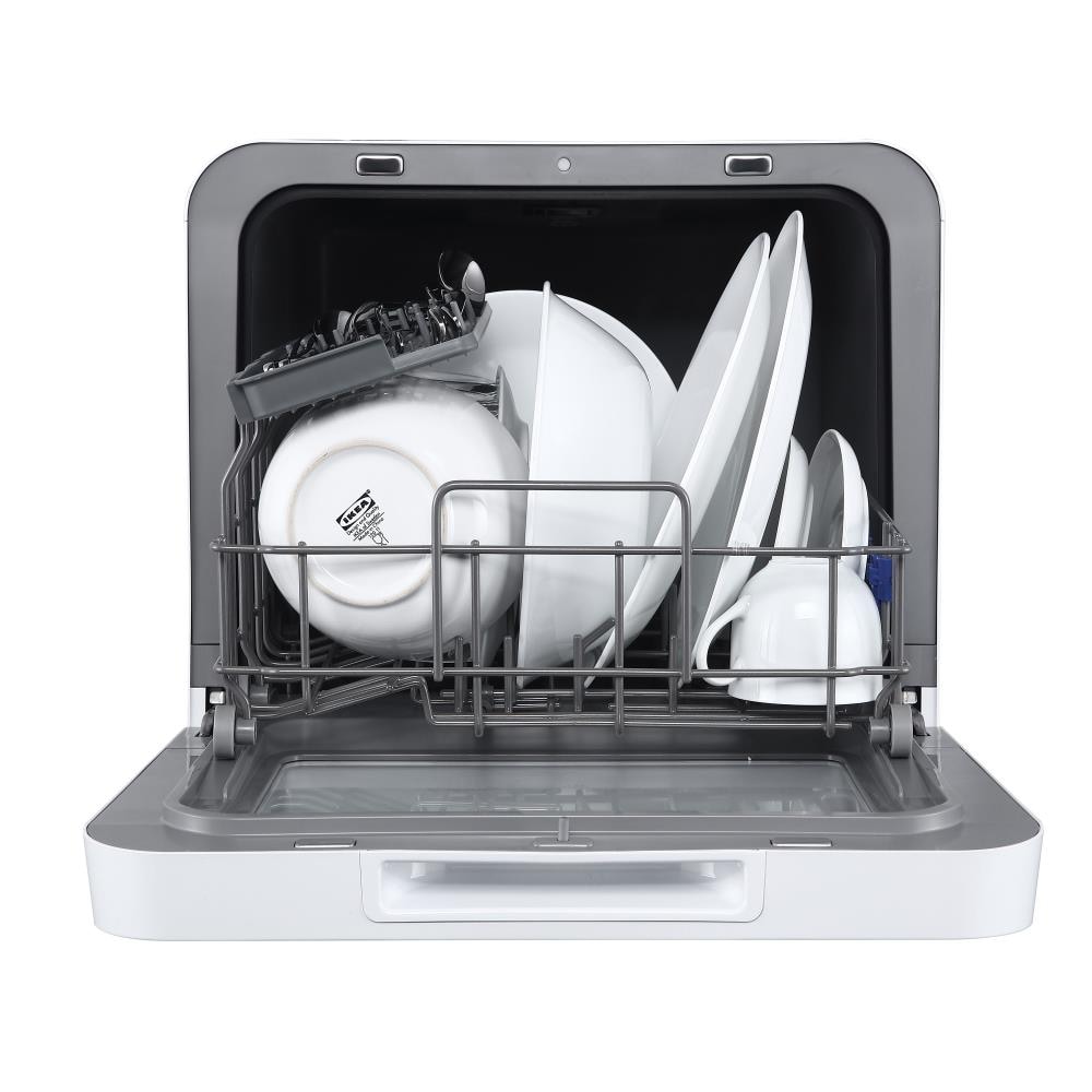 Farberware Professional 16.5-in Portable Countertop Dishwasher (White)  ENERGY STAR, 62-dBA in the Portable Dishwashers department at