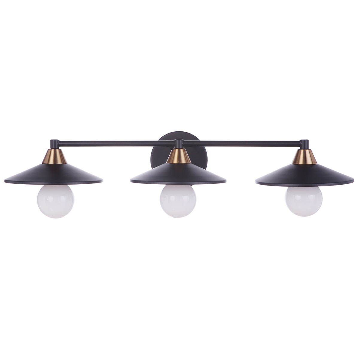 Craftmade 12529FBSB3 Isaac 28.68-in 3 -Light Multiple finishes Multiple colors Transitional Vanity light